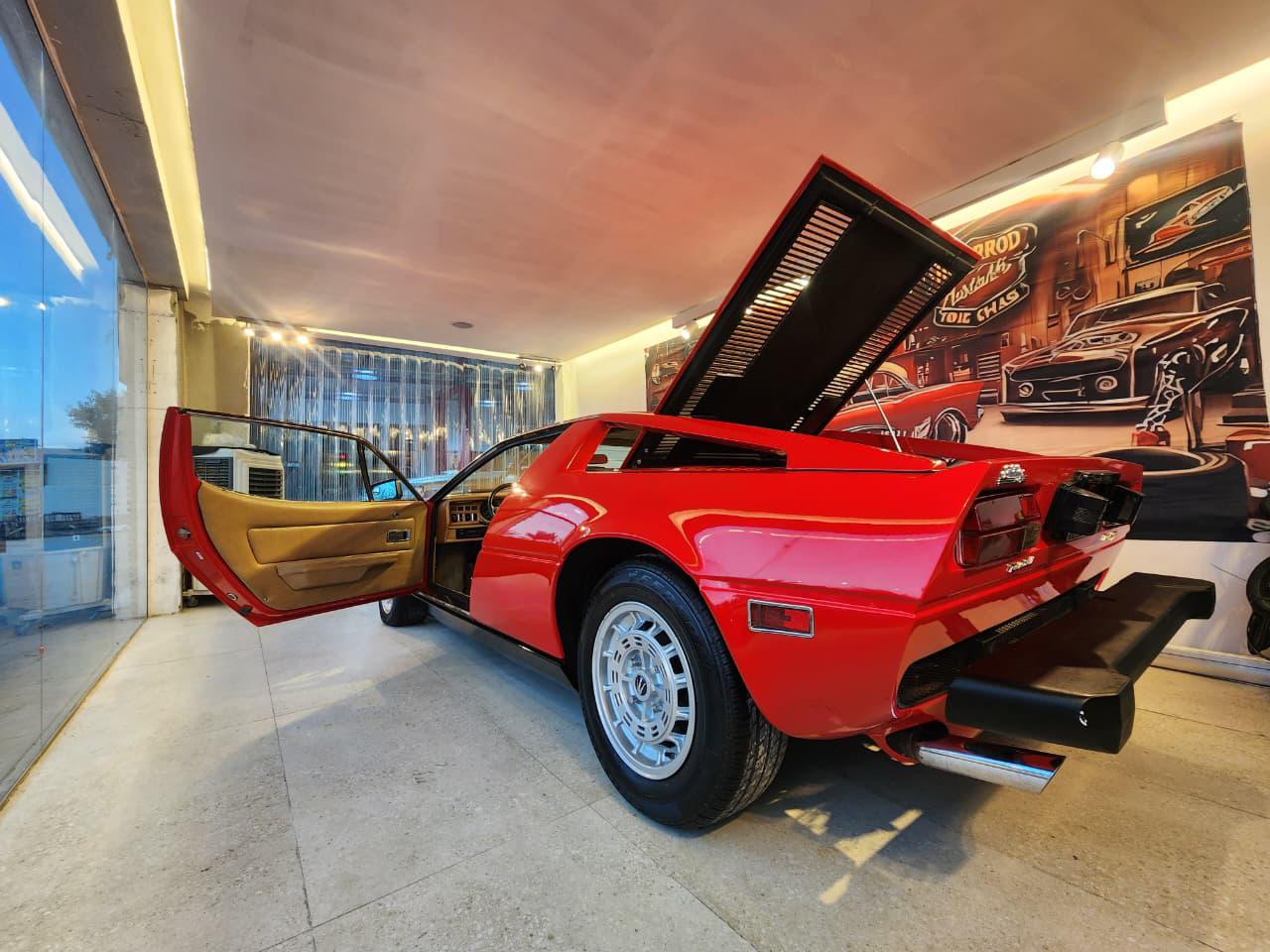Rot Maserati Merak 1980