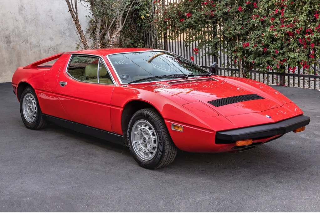 Rot Maserati Merak 1980