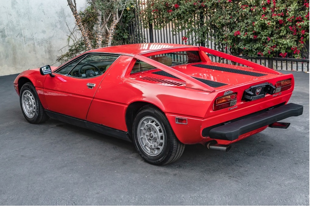 Rot Maserati Merak 1980