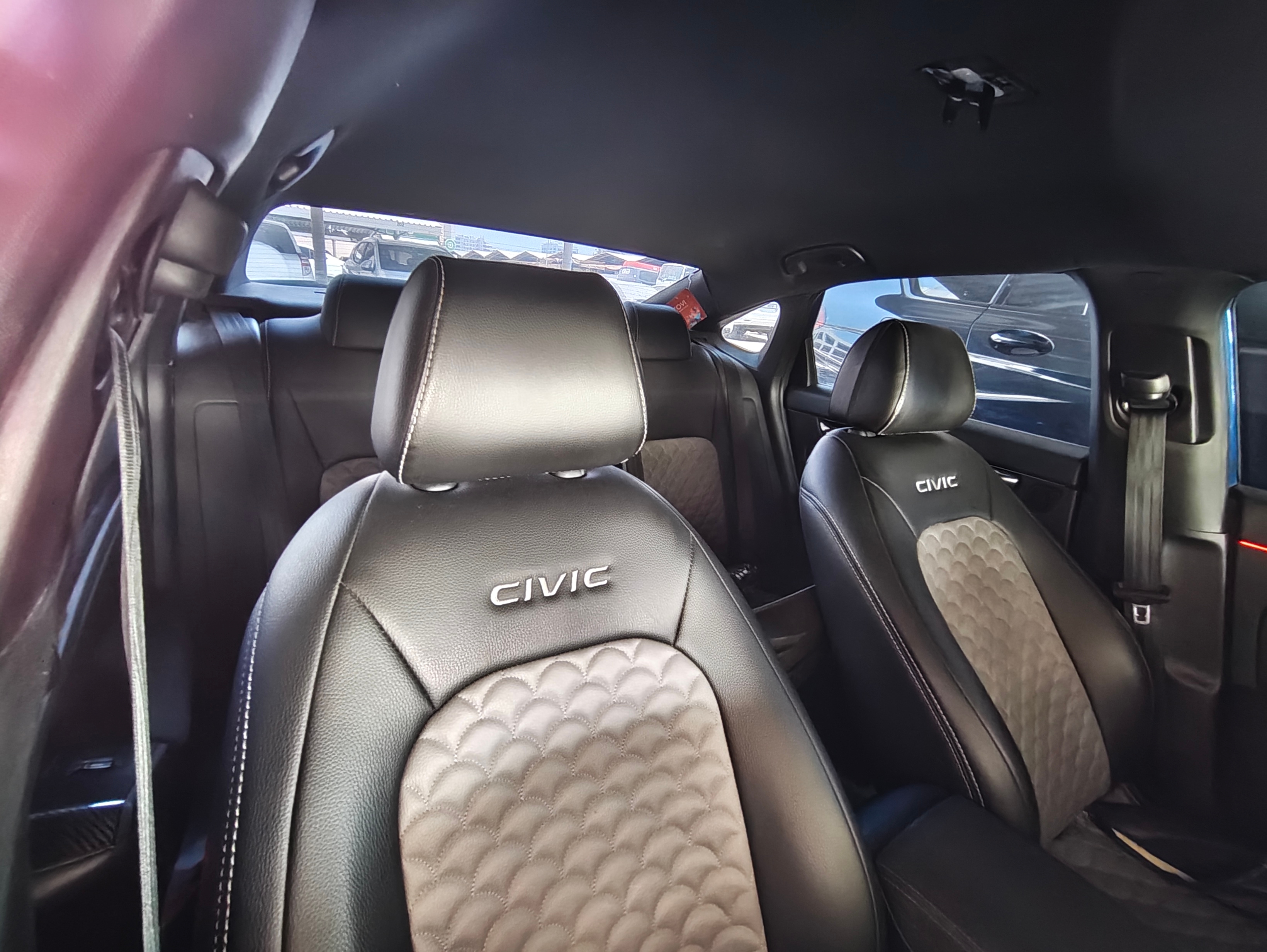 Blue Honda Civic Sport 2022
