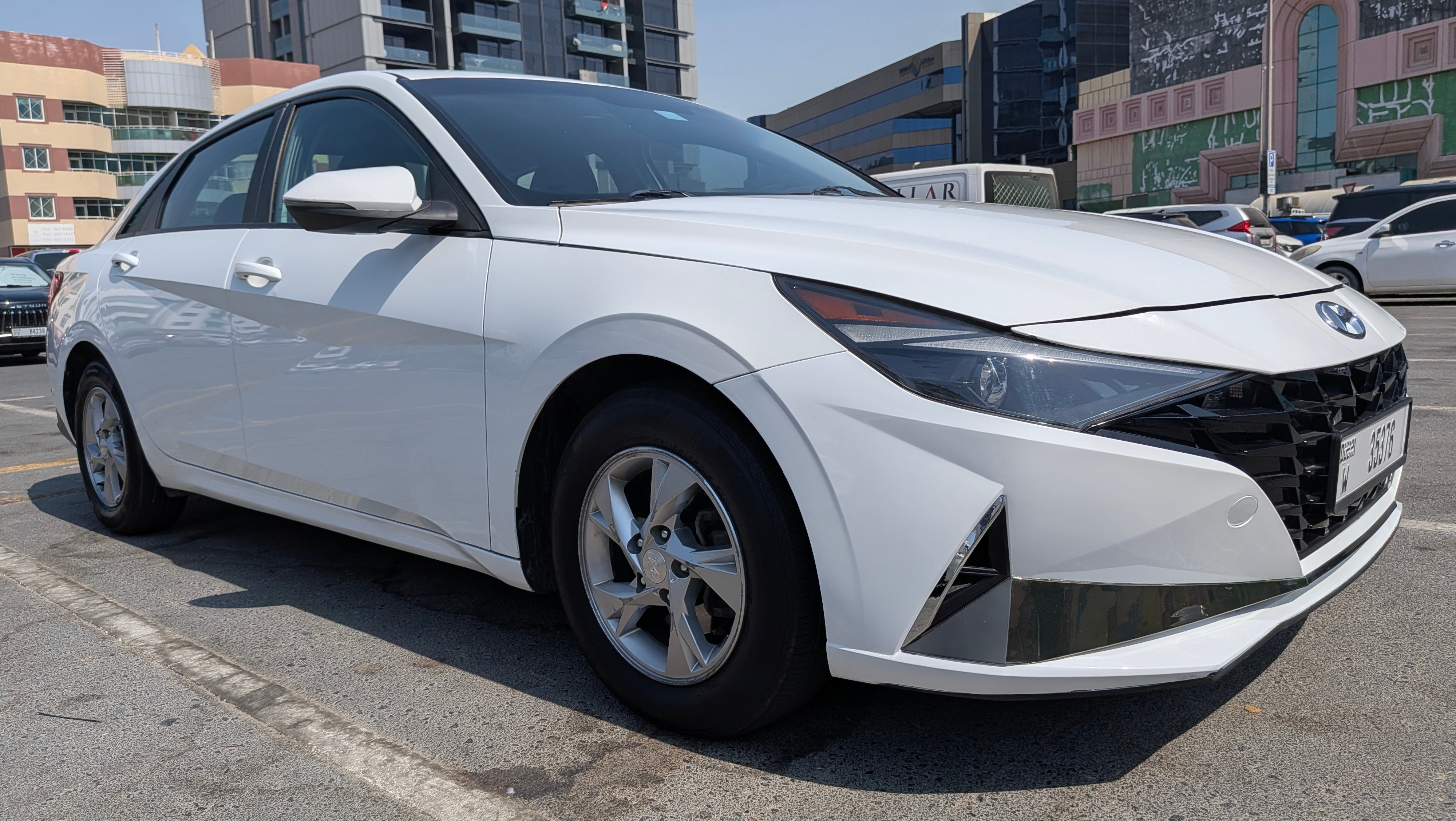 Weiß Hyundai Elantra SEL Convenience 2021
