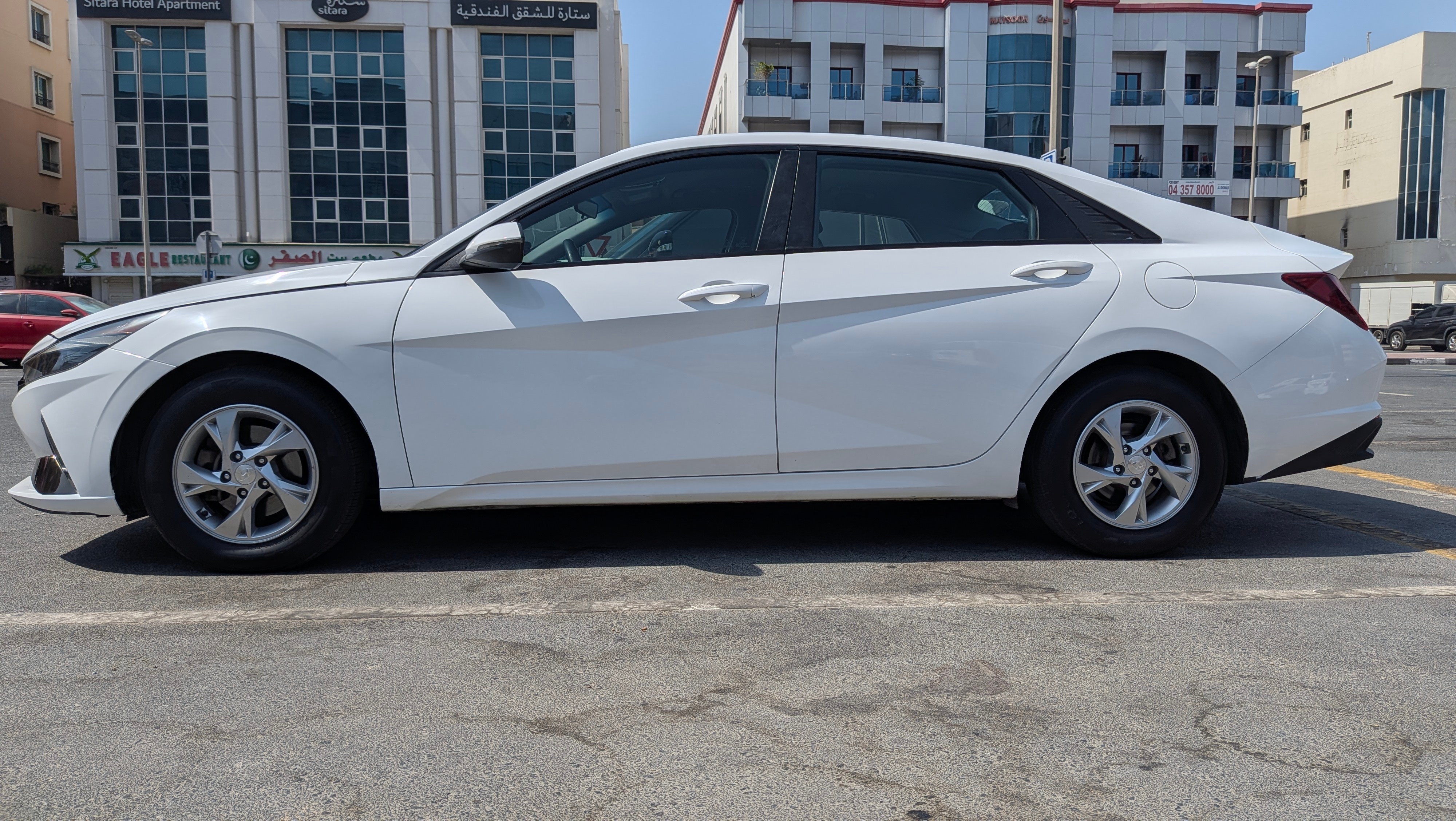 Weiß Hyundai Elantra SEL Convenience 2021