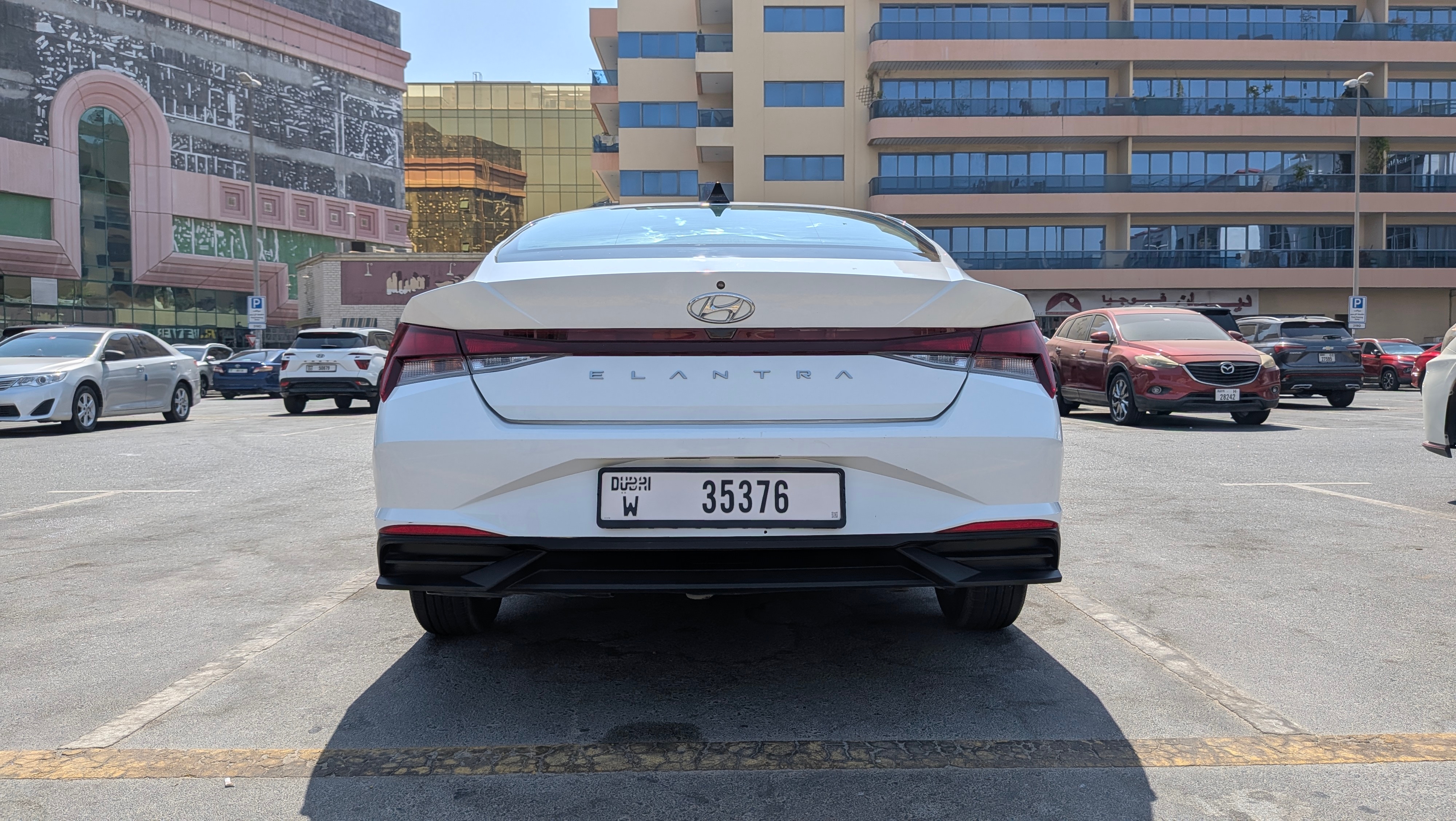 Weiß Hyundai Elantra SEL Convenience 2021