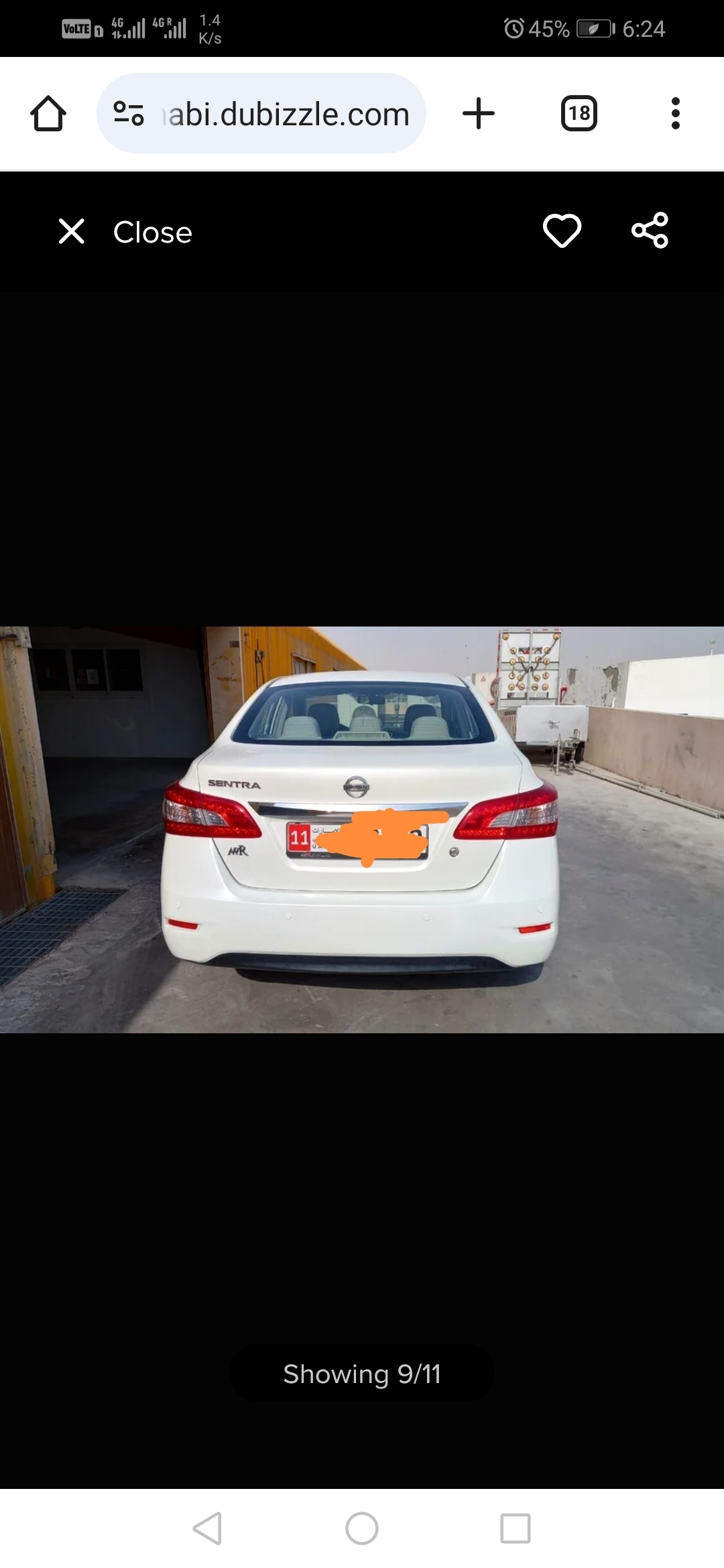 White Nissan Sentra SV 2020