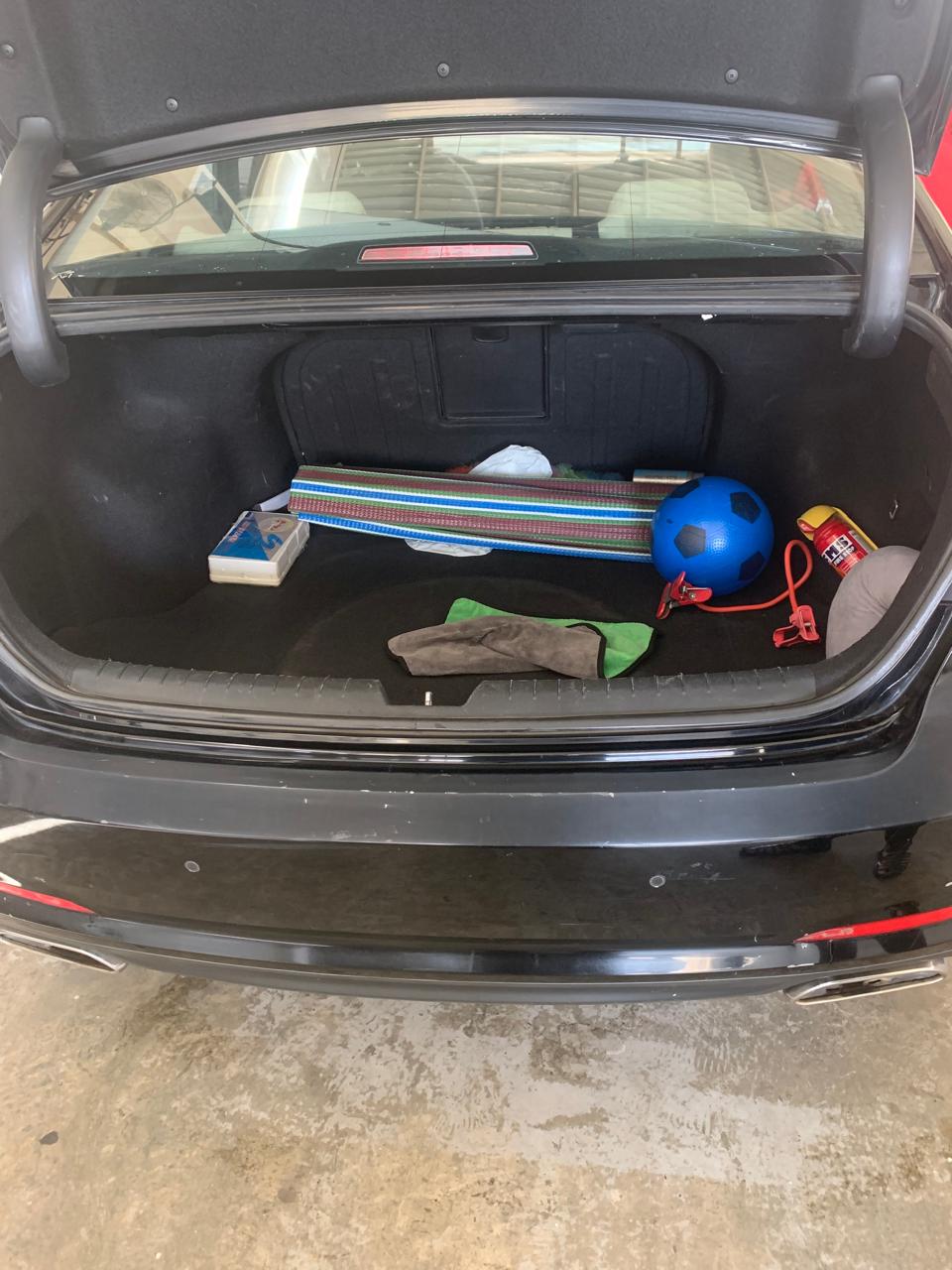 黑色的 现代 Sonata GL 2015