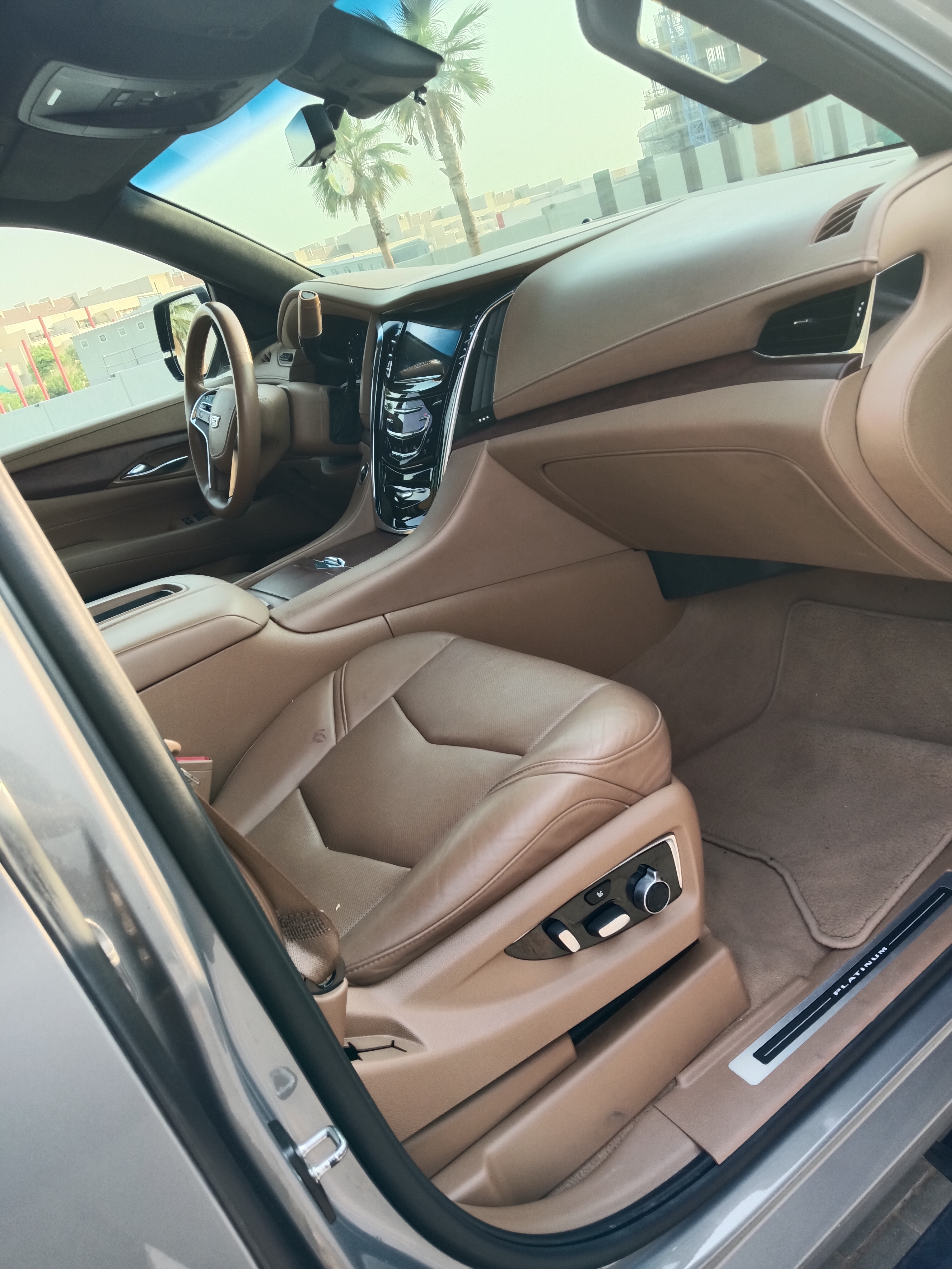 Gray Cadillac Escalade 2017