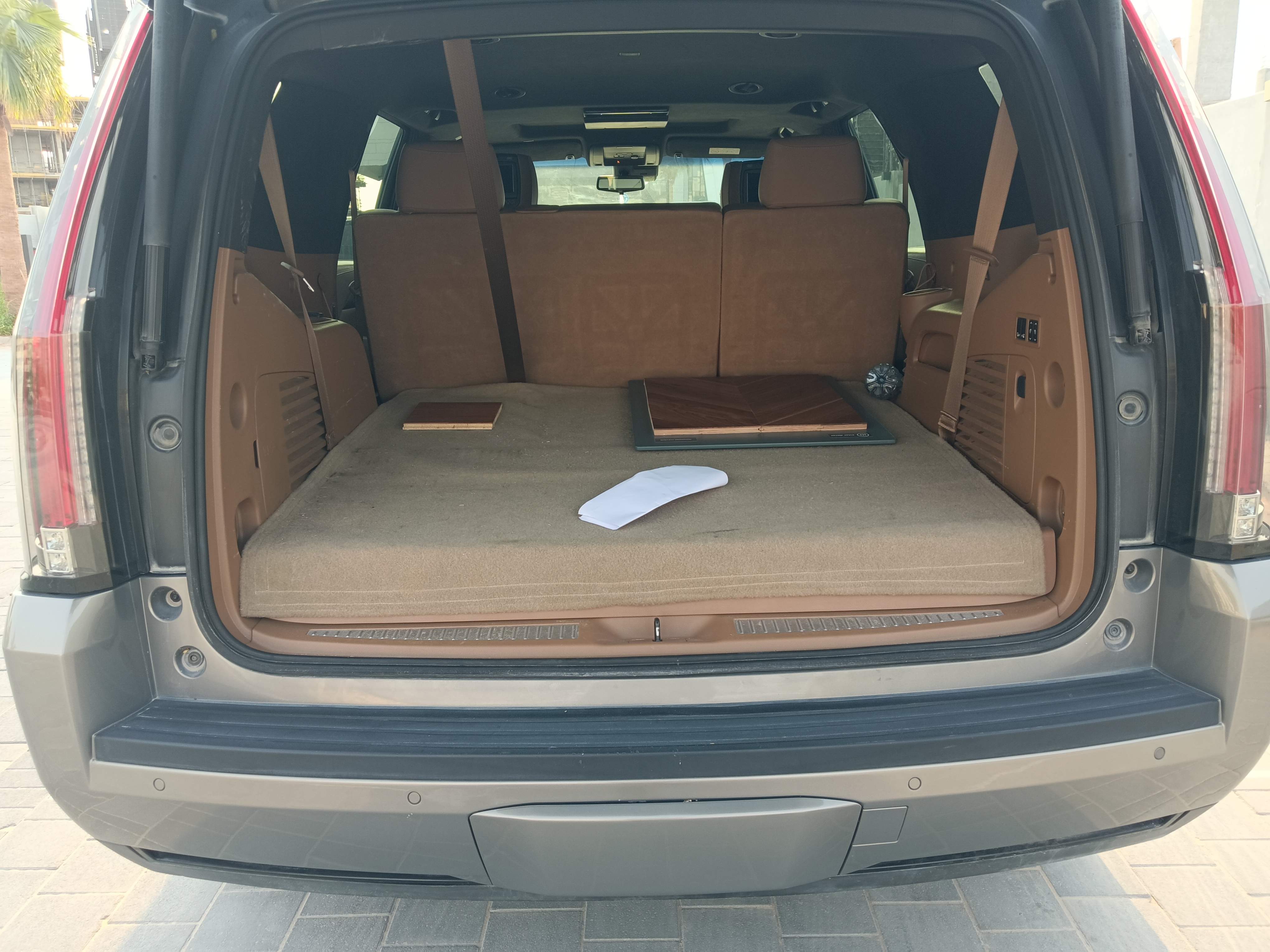 Gray Cadillac Escalade 2017