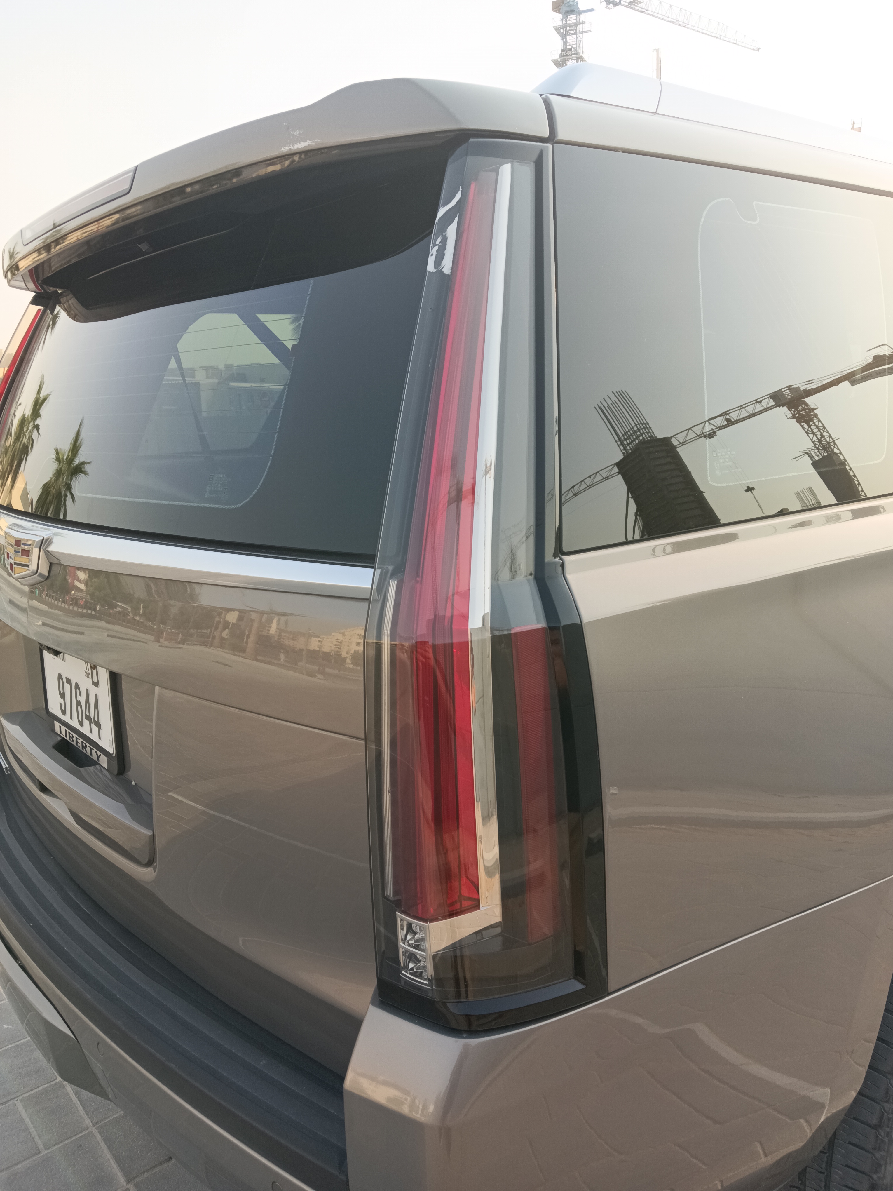 Gray Cadillac Escalade 2017