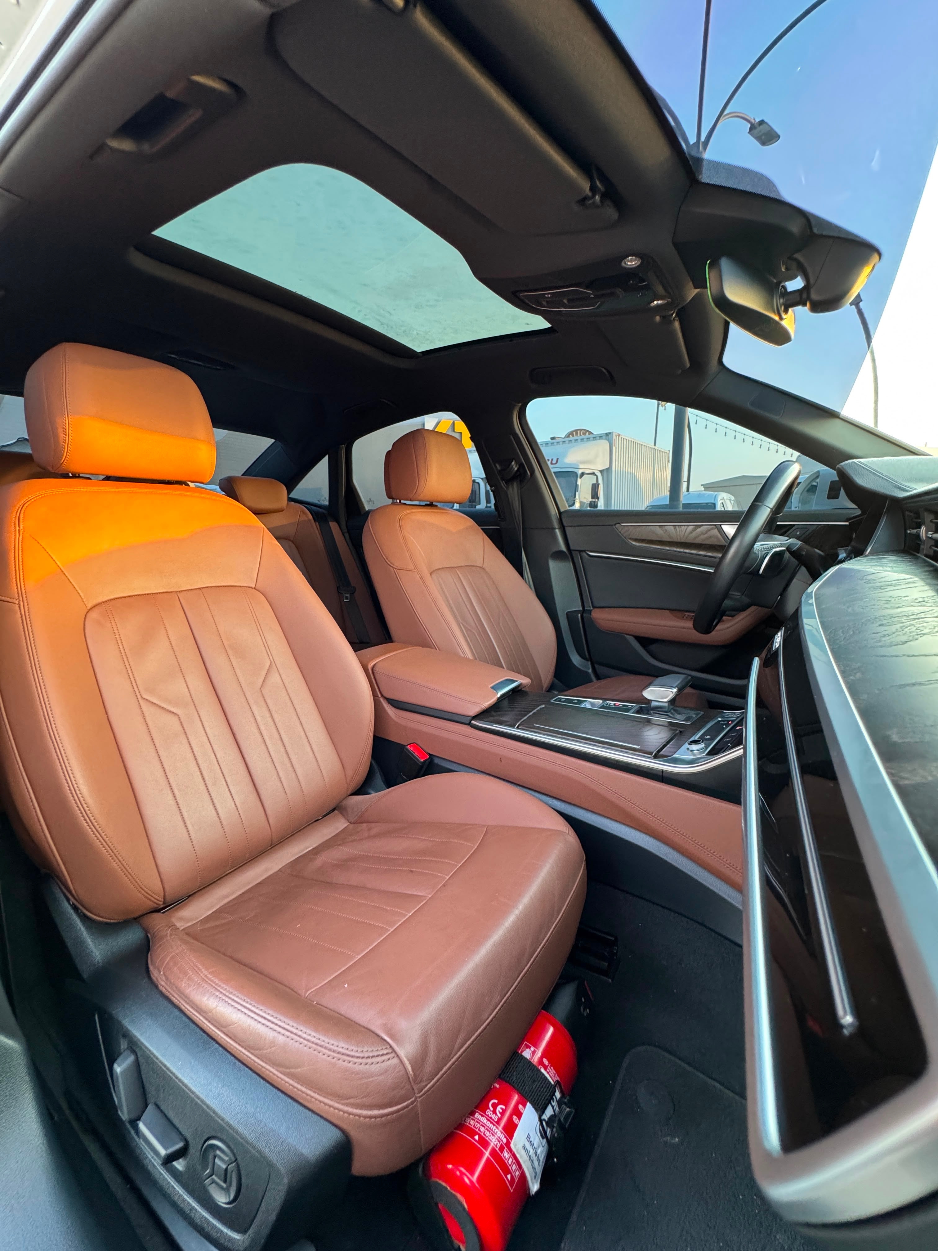 أبيض أودي A6 3.0 TFSI Premium Plus quattro 2019