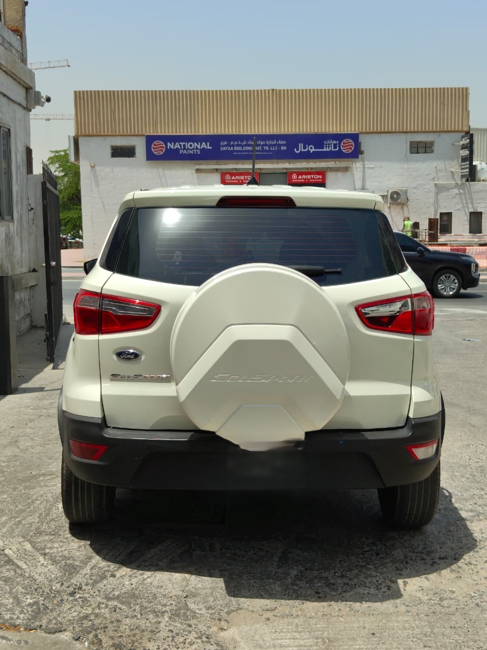 白色的 福特 EcoSport Ambiente 2021