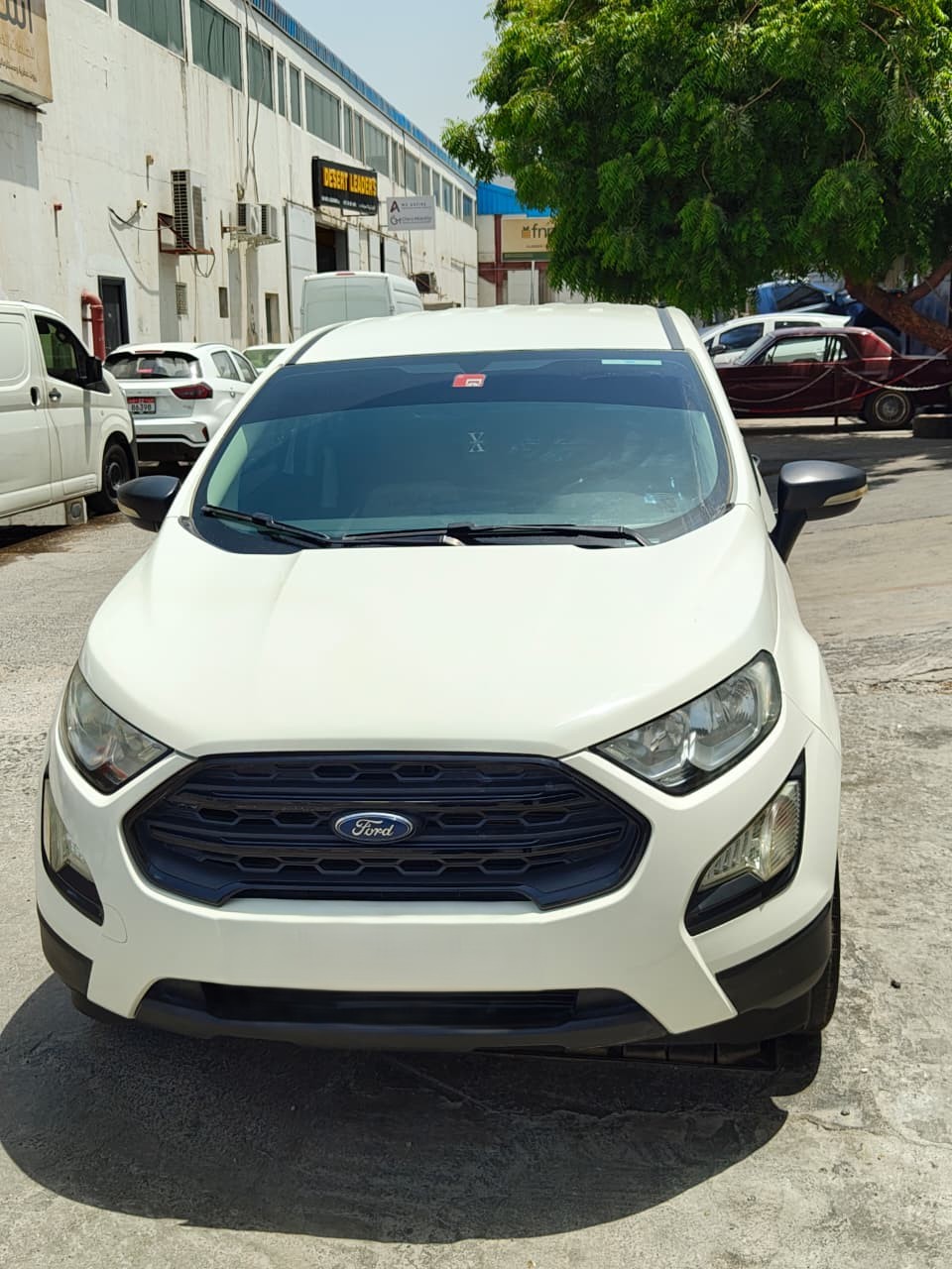 白色的 福特 EcoSport Ambiente 2021