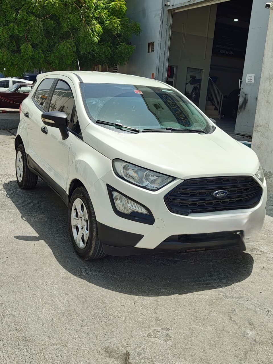 白色的 福特 EcoSport Ambiente 2021