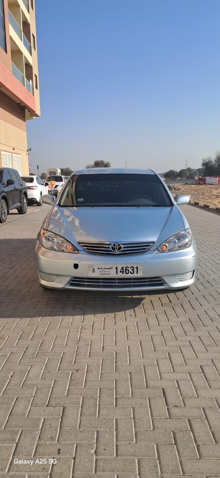 Light Blue Toyota Camry LE 2005