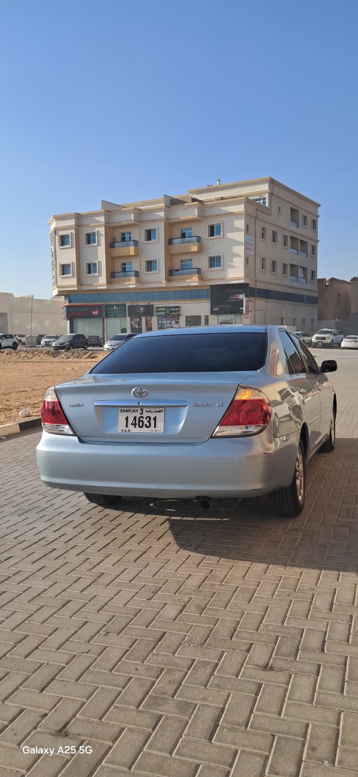 Light Blue Toyota Camry LE 2005