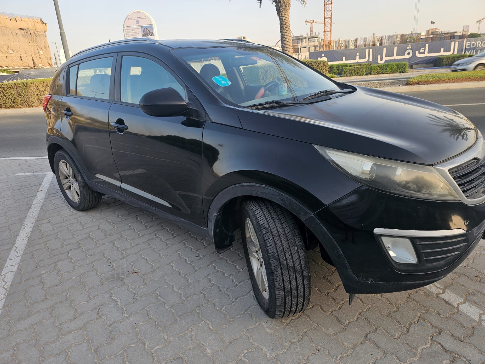 Black Kia Sportage EX 2012
