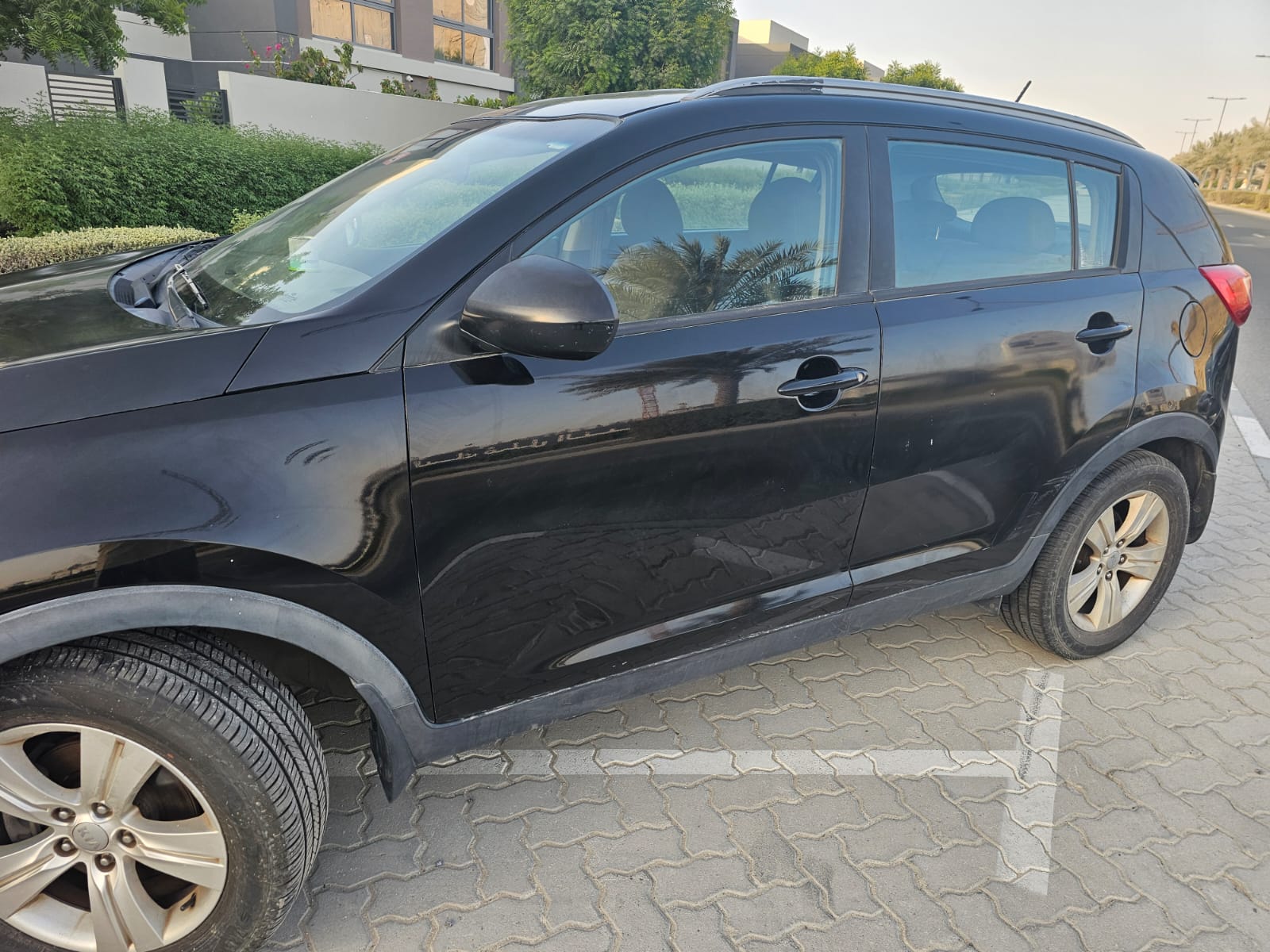 Black Kia Sportage EX 2012