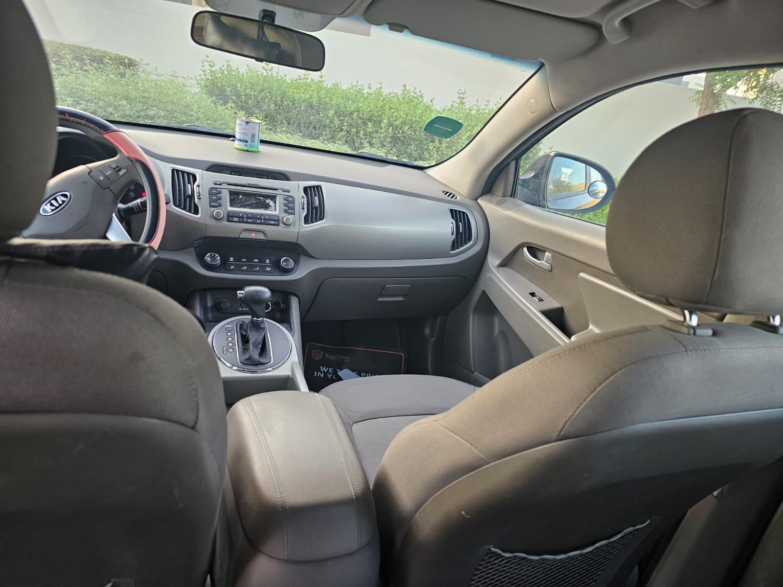 Black Kia Sportage EX 2012