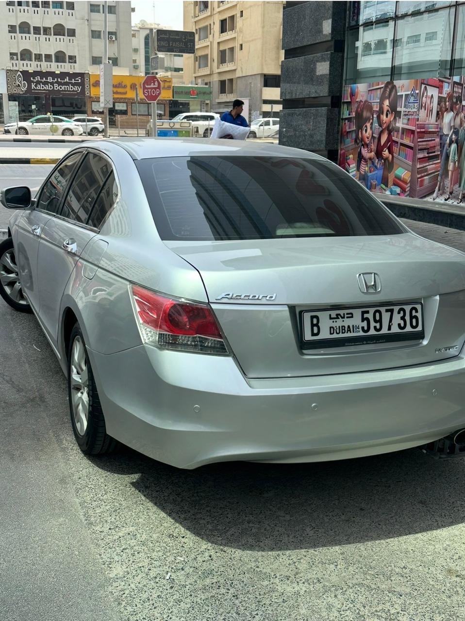 Zilver Honda Accord 2009