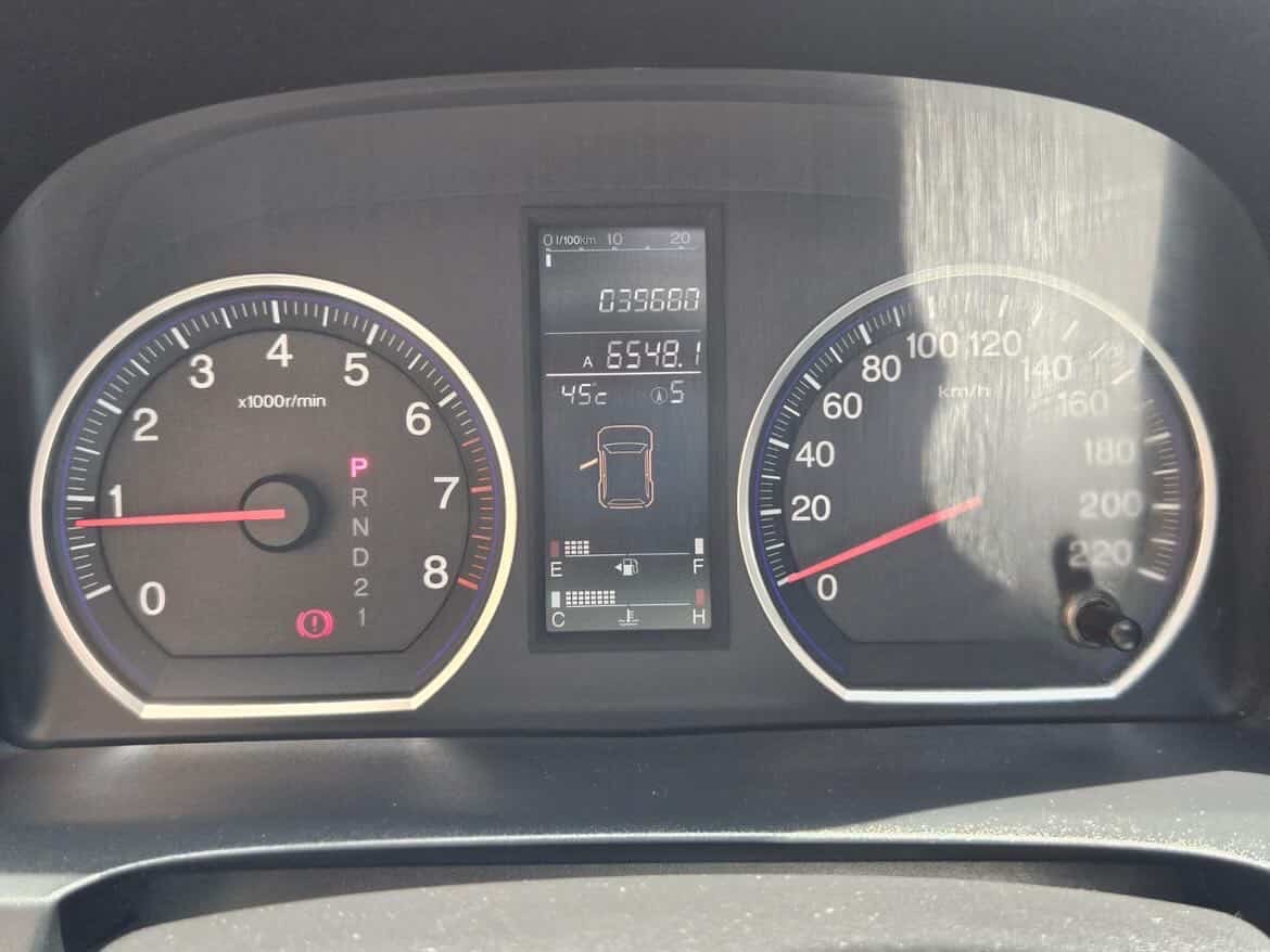 Silber Honda CR V EX Full Option 2009
