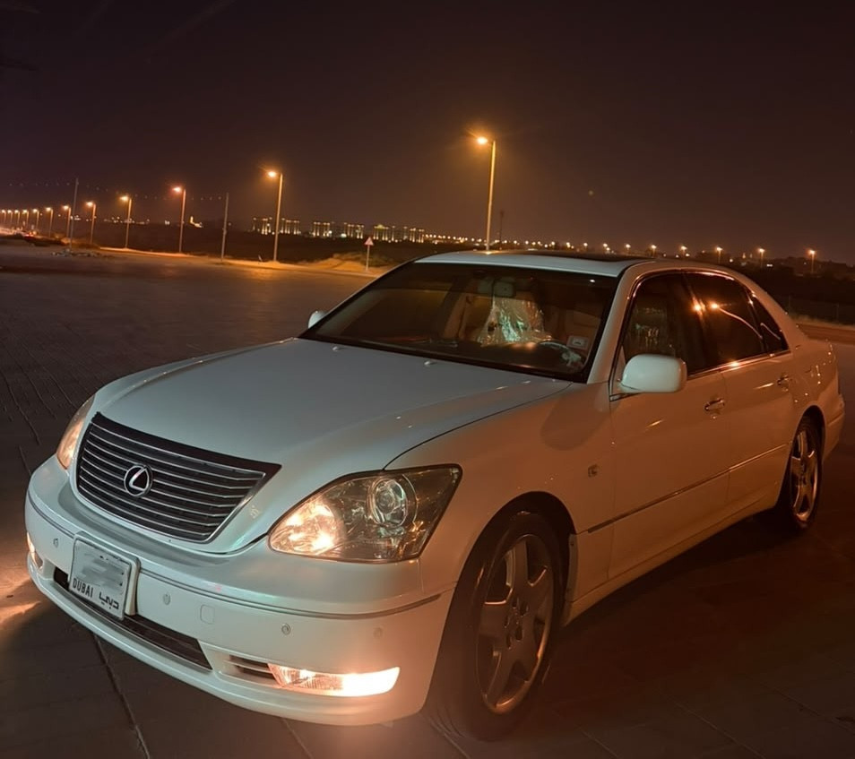 白色的 雷克萨斯 LS 系列 2006年