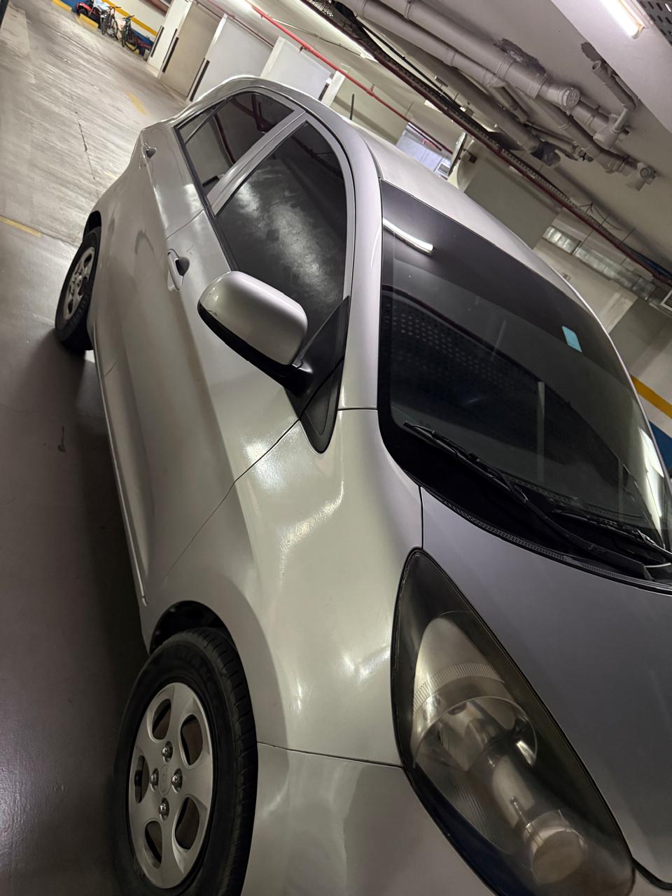 Silver Kia Picanto EX 2015