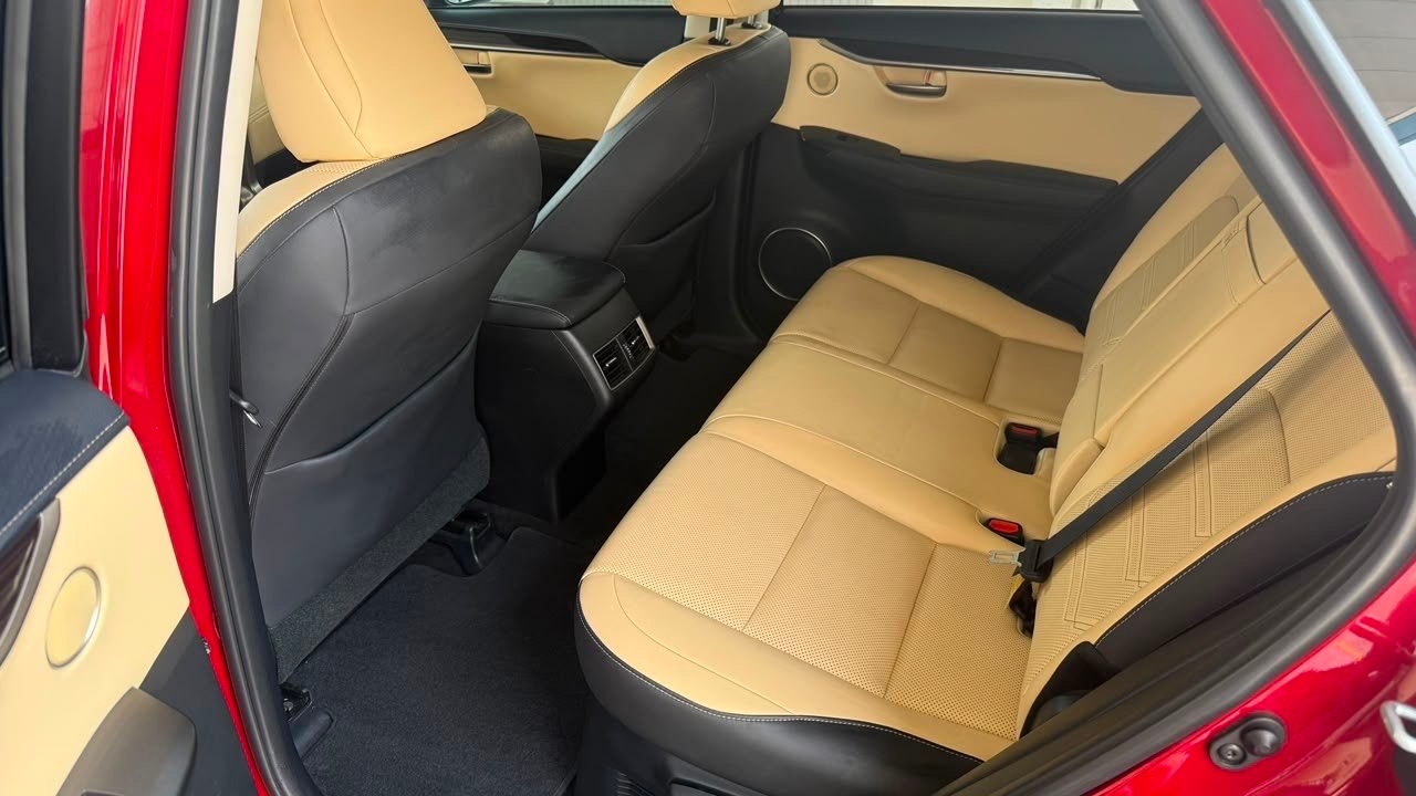 Red Lexus NX 200t 2015