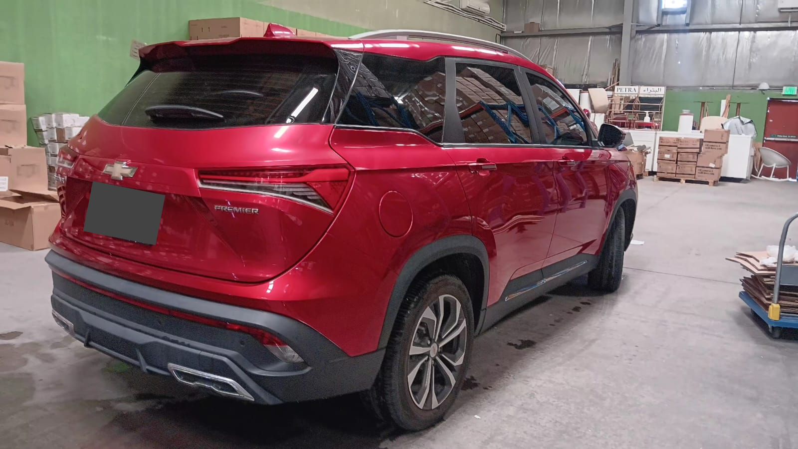 红色的 雪佛兰 Captiva Premier 2025