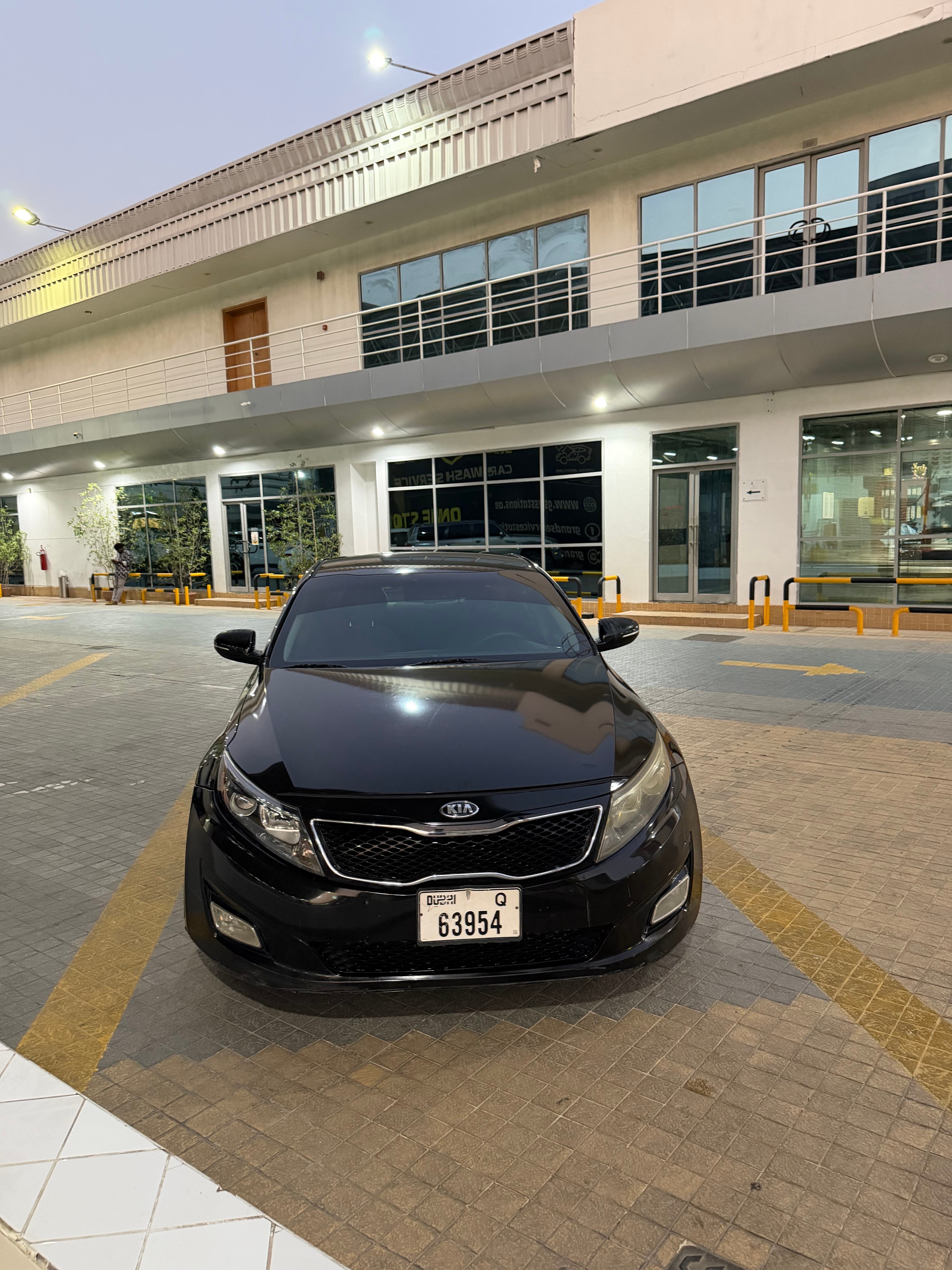 Black Kia Optima EX 2015
