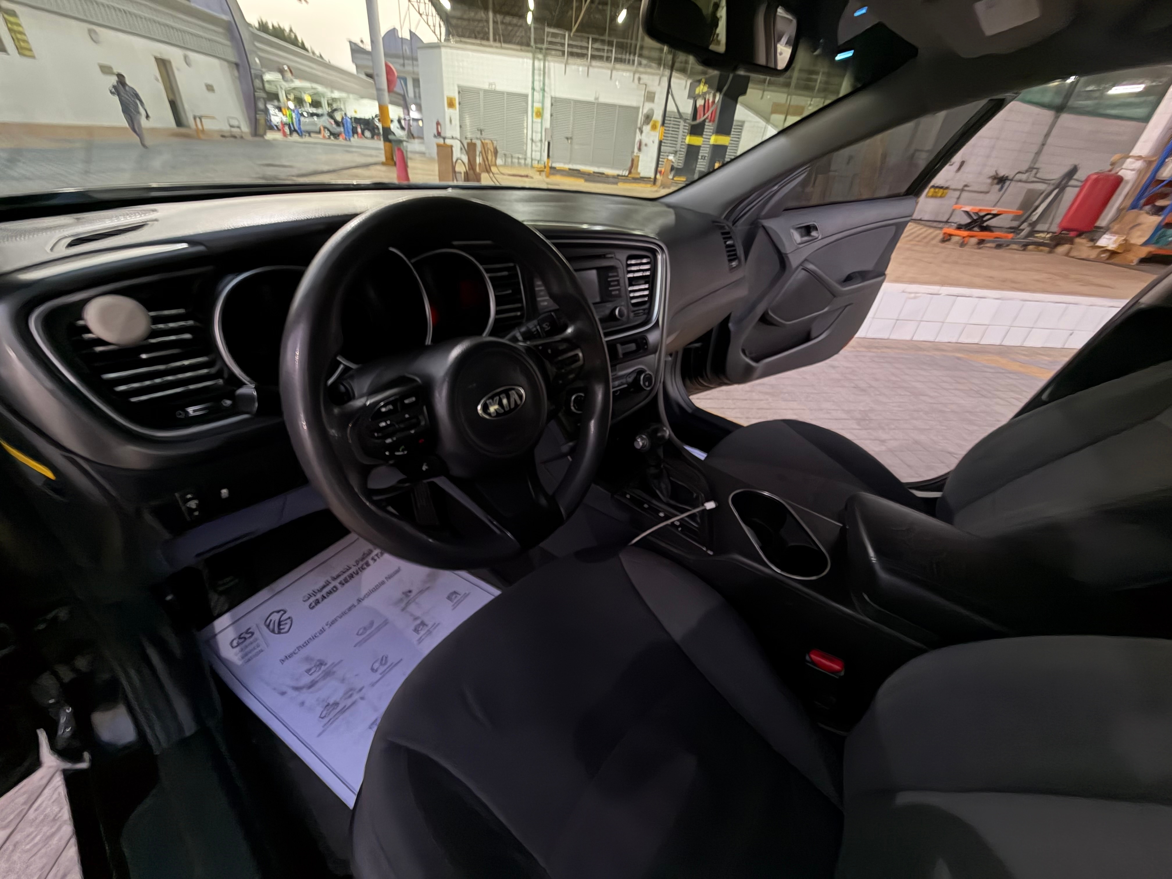 Black Kia Optima EX 2015