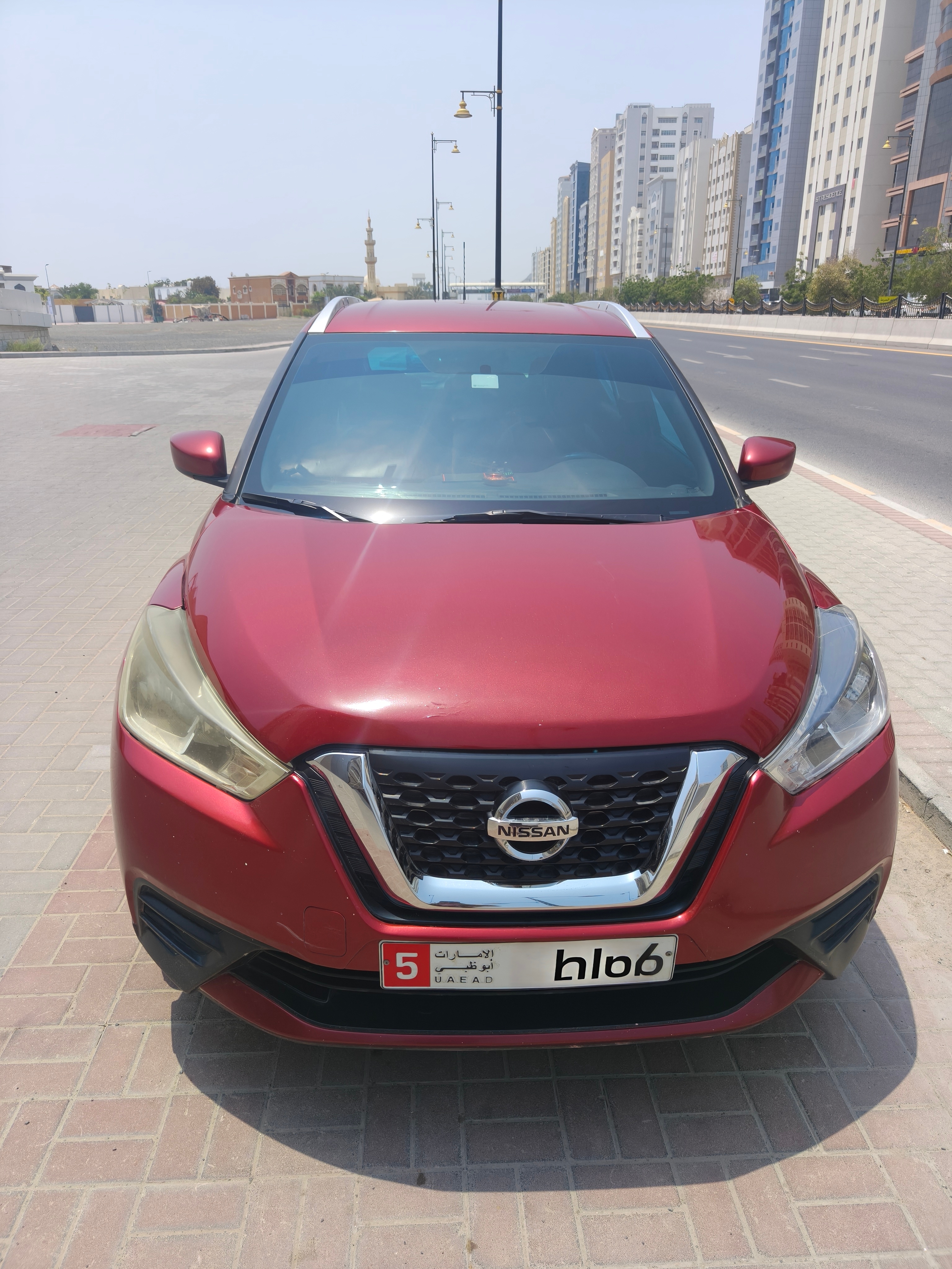rood Nissan Kicks S 2020