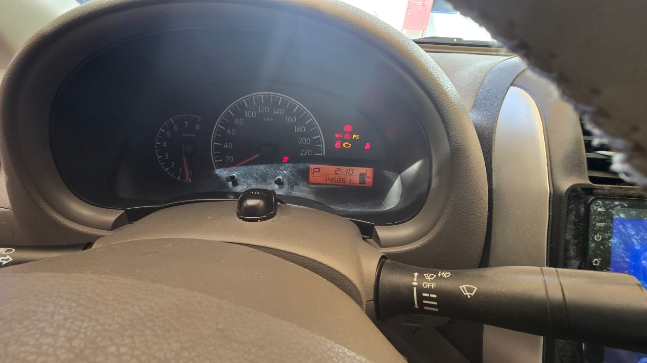 White Nissan Sunny SV 2018