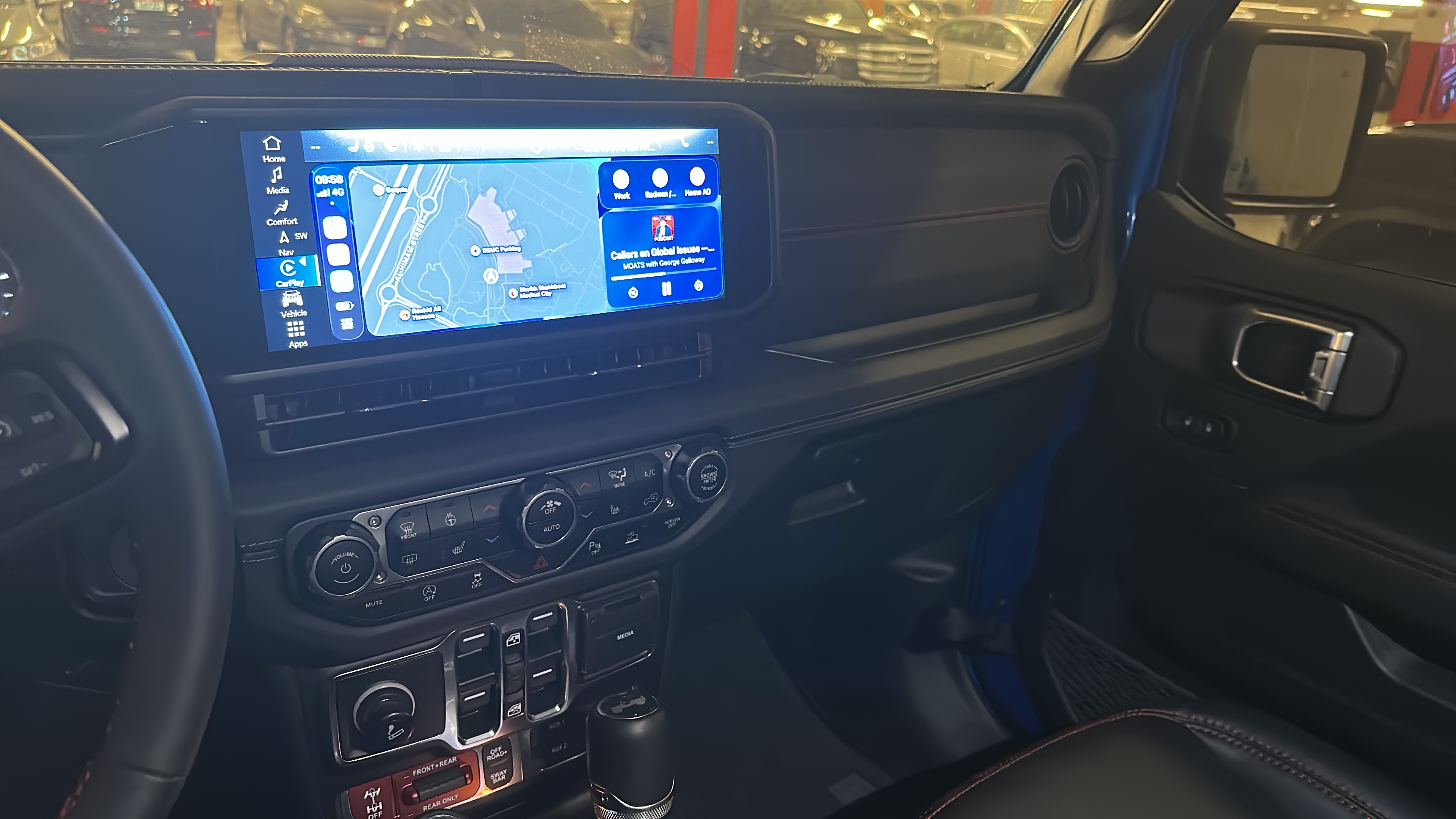 Azul Jeep Wrangler Rubicon 2024