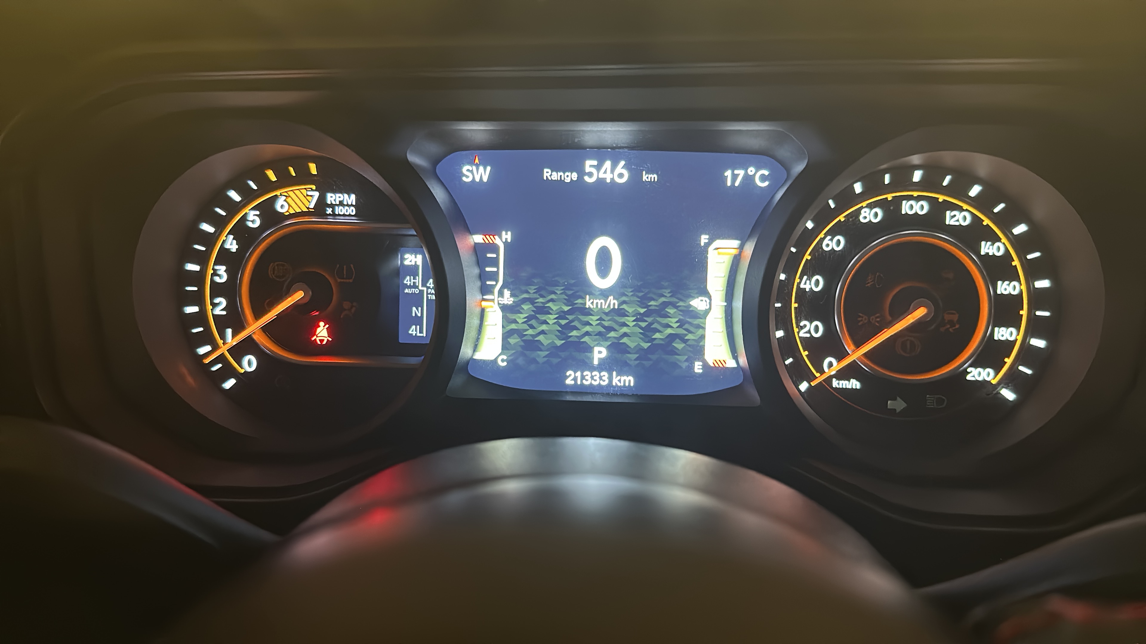 Azul Jeep Wrangler Rubicon 2024