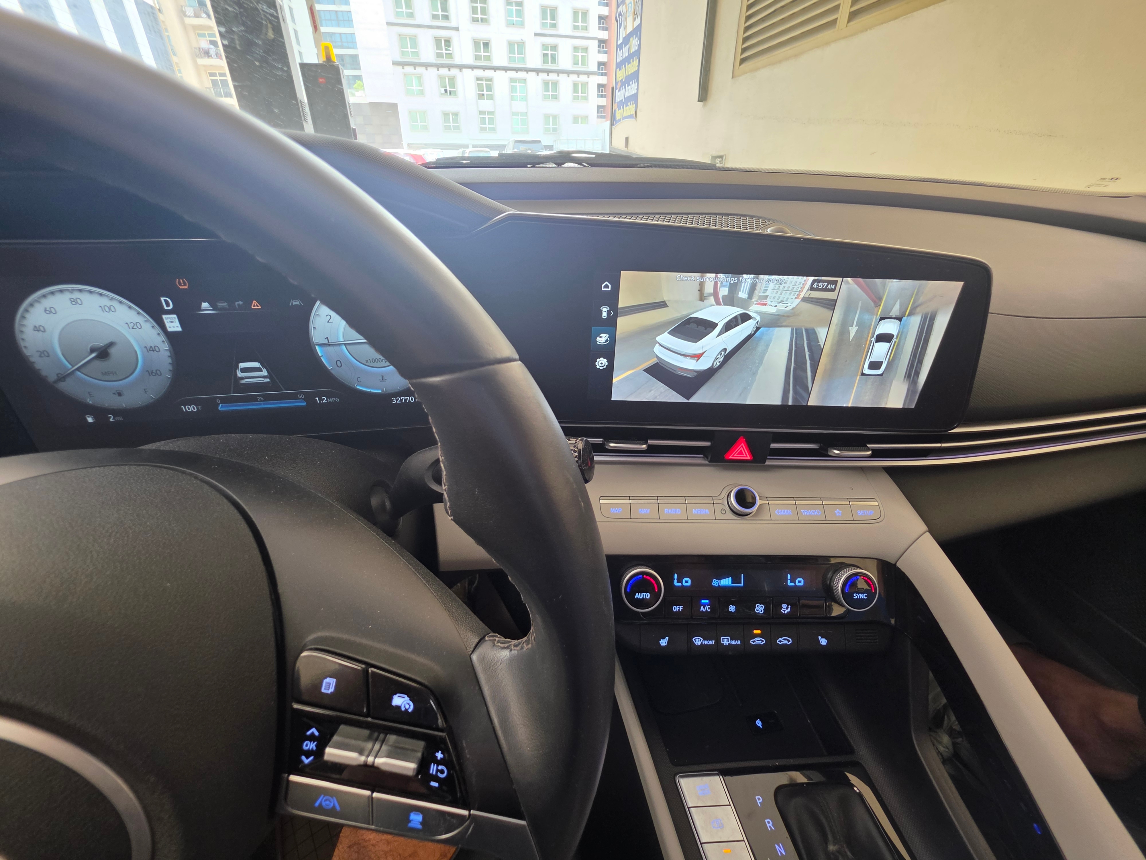 Gray Hyundai Elantra Limited 2024