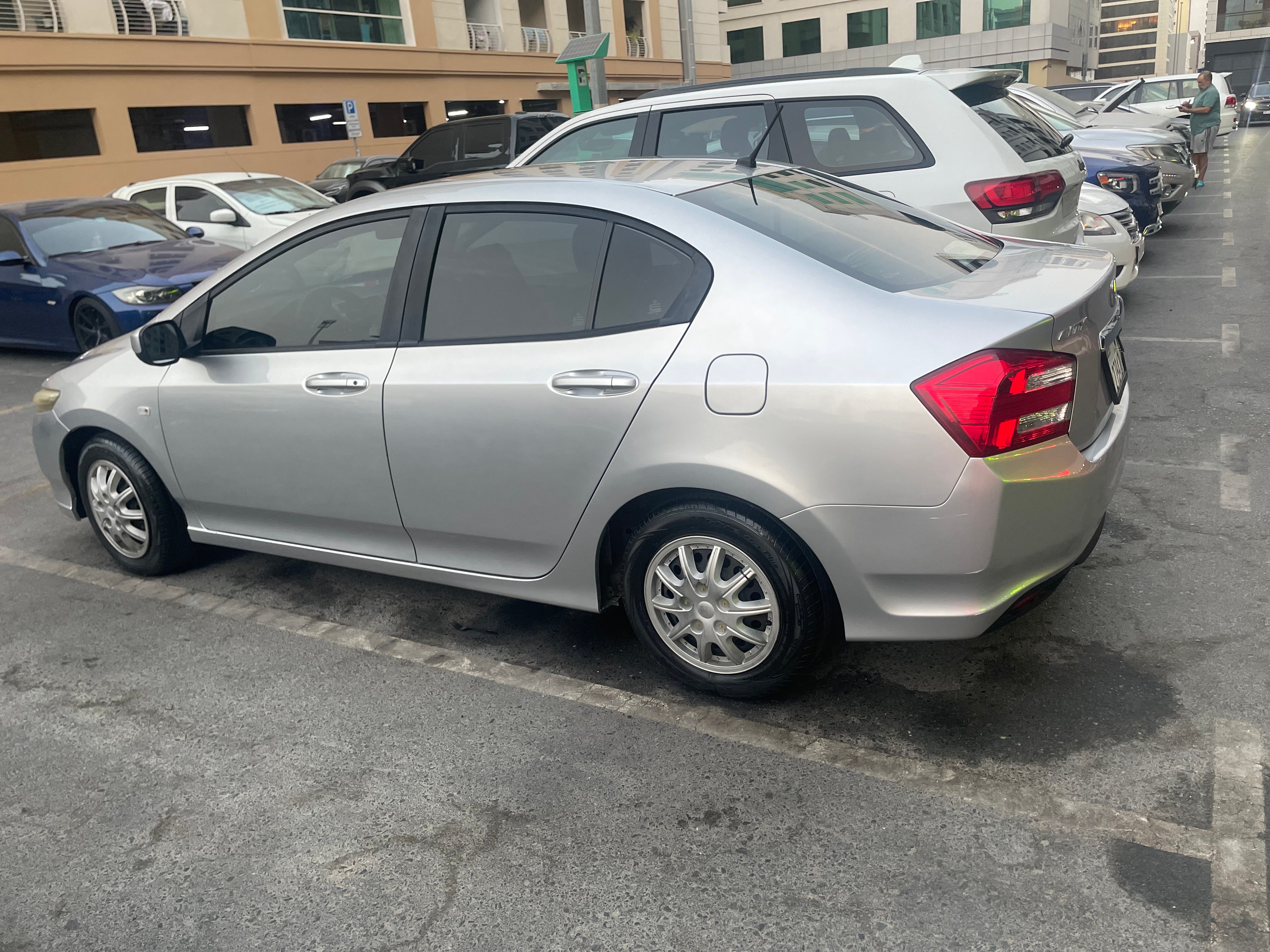 Silver Honda City LX 2013