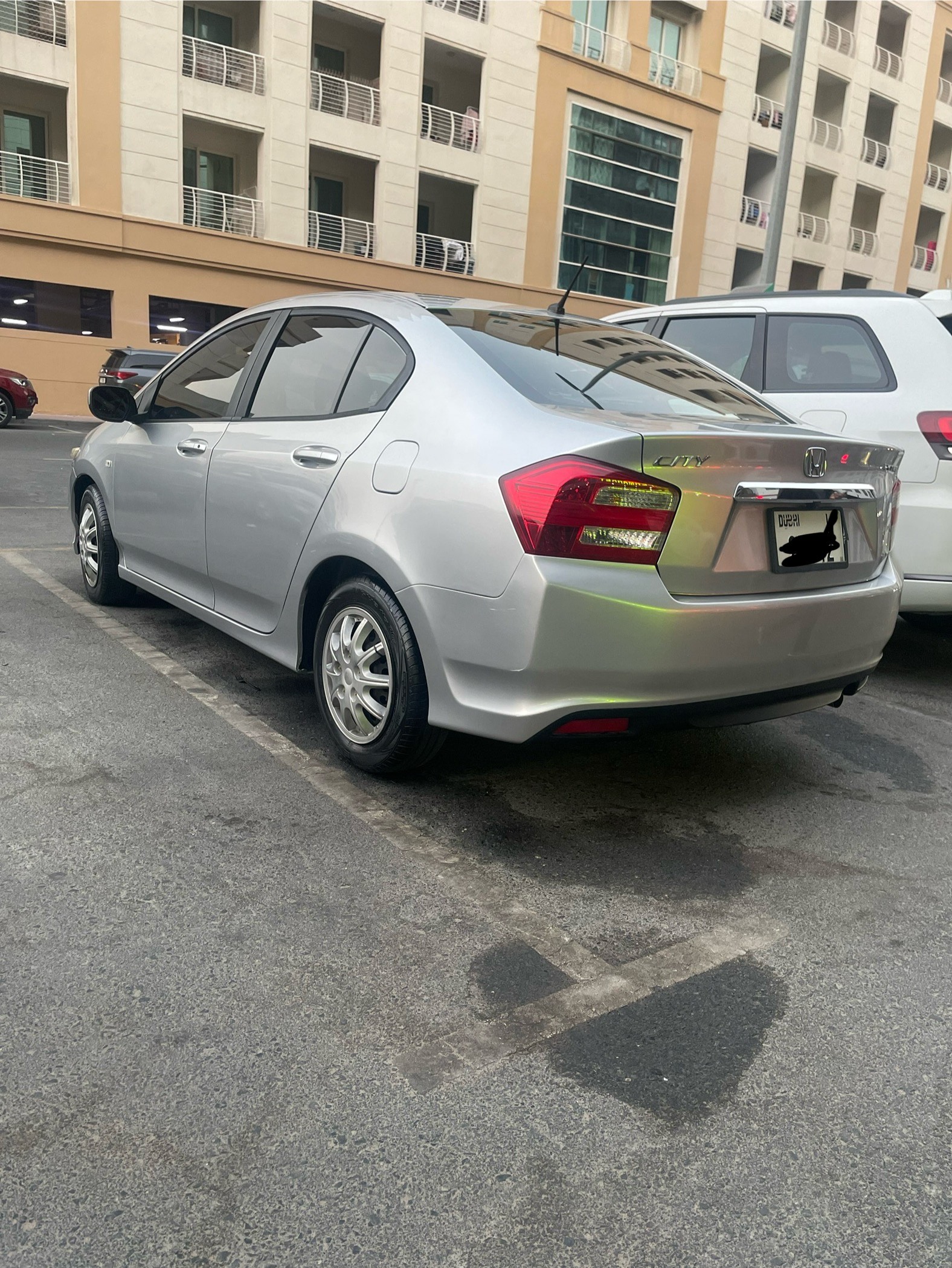Silver Honda City LX 2013