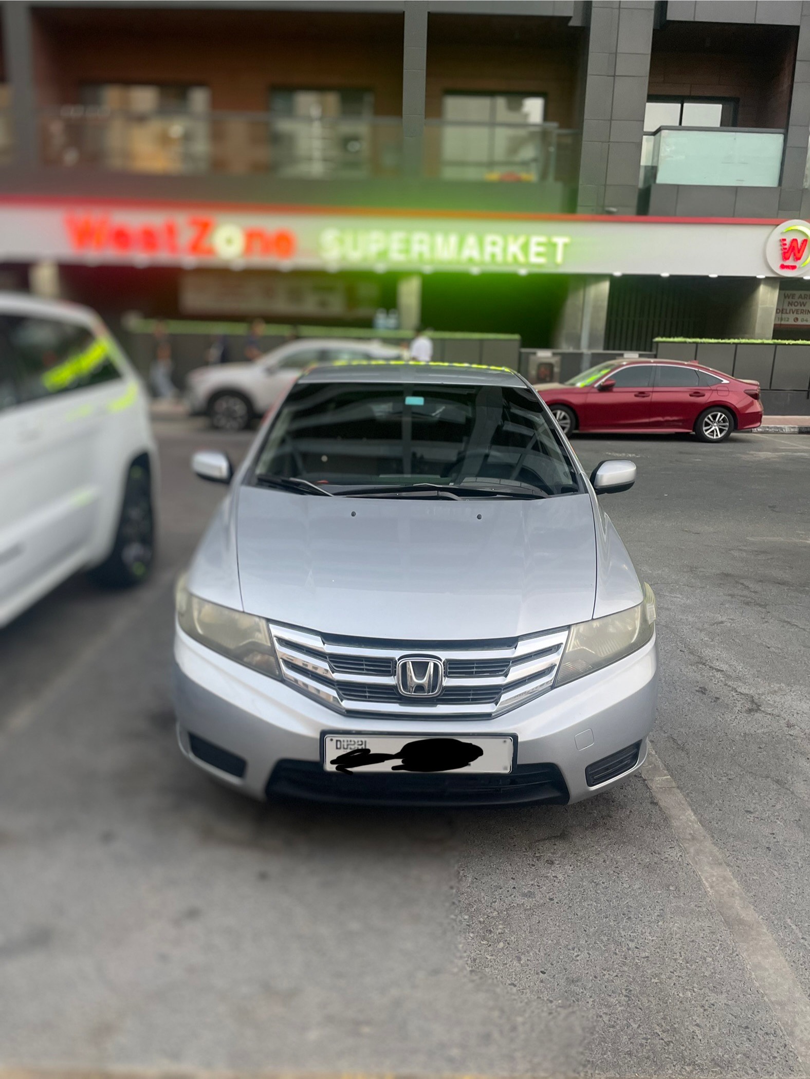 Silver Honda City LX 2013