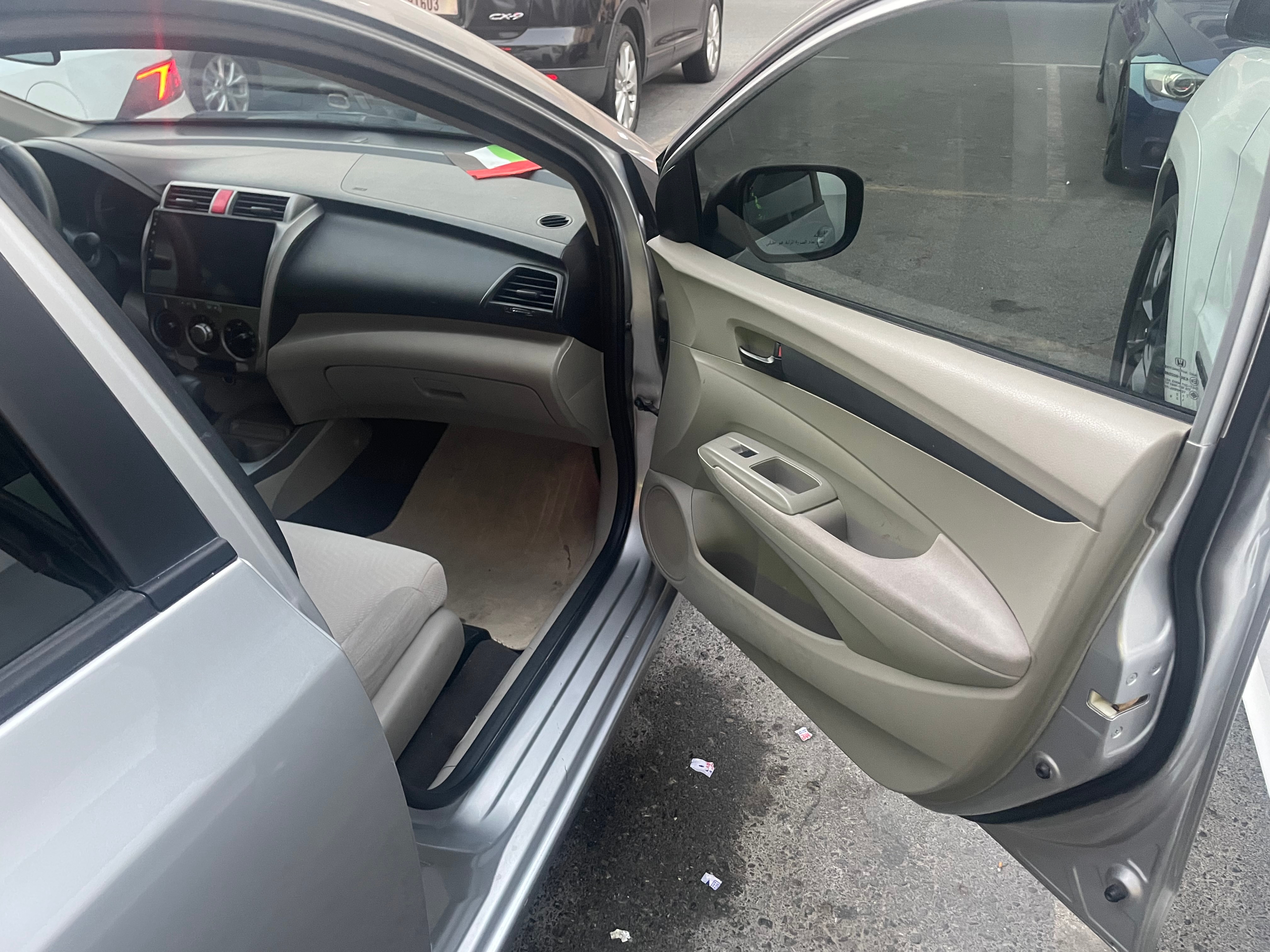 Silver Honda City LX 2013