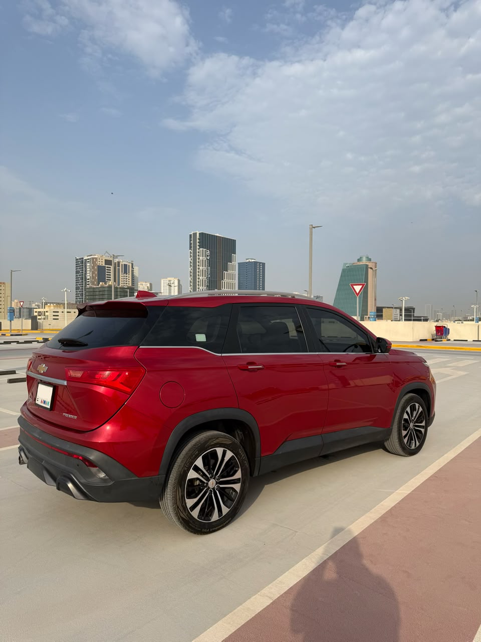 Red Chevrolet Captiva 7-Seater 2023