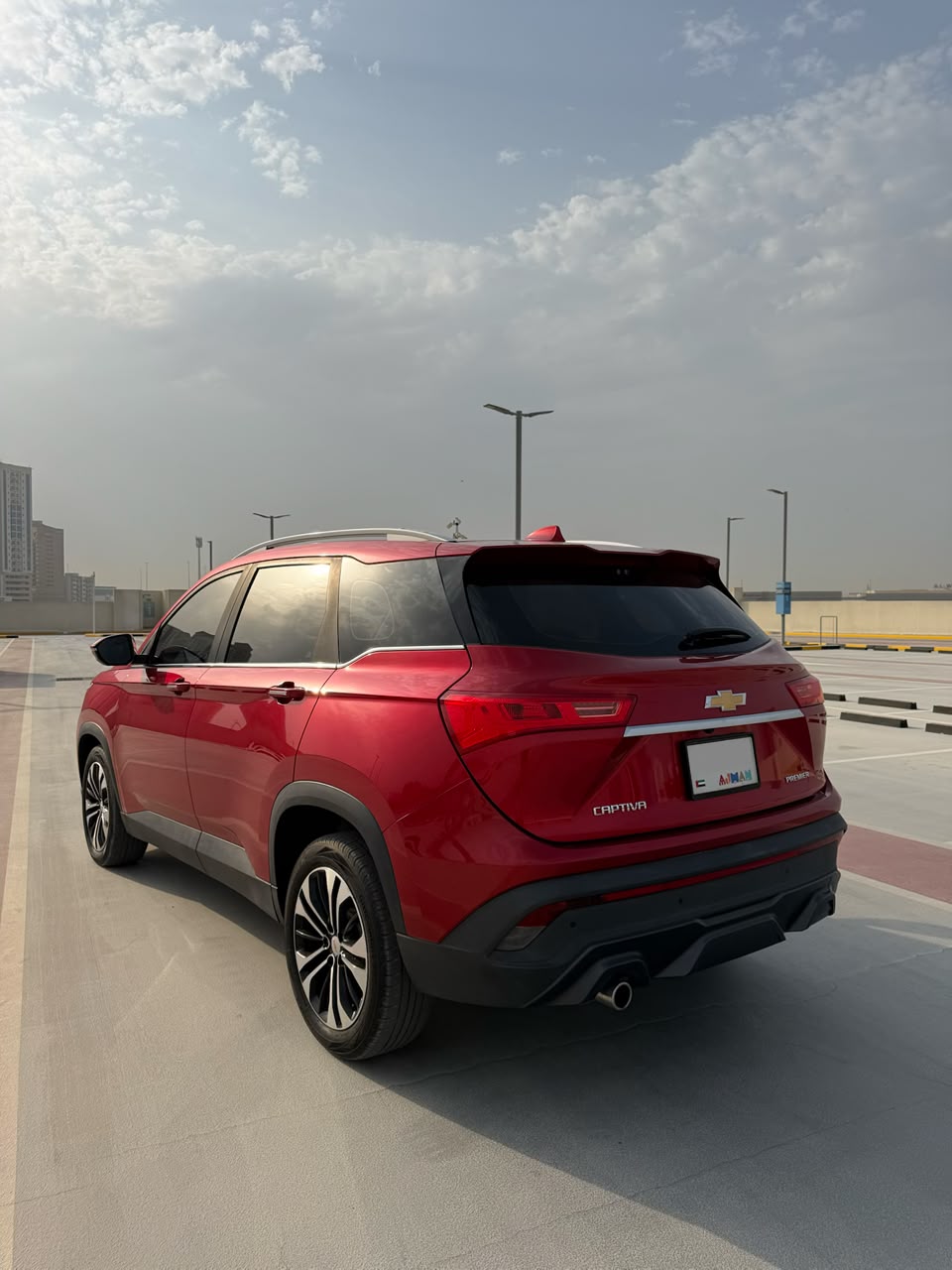 Red Chevrolet Captiva 7-Seater 2023