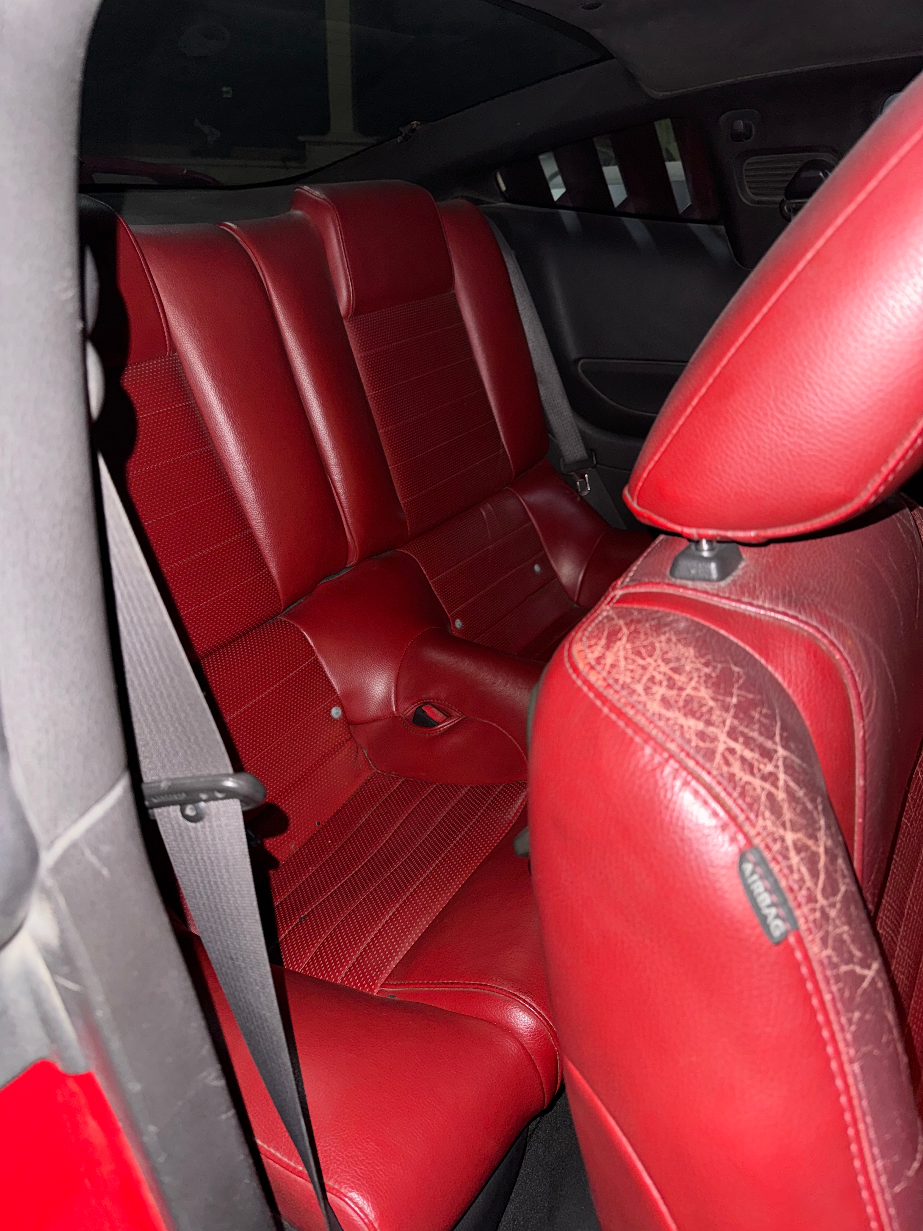 Rosso Ford Mustang GT Coupe V8 2007