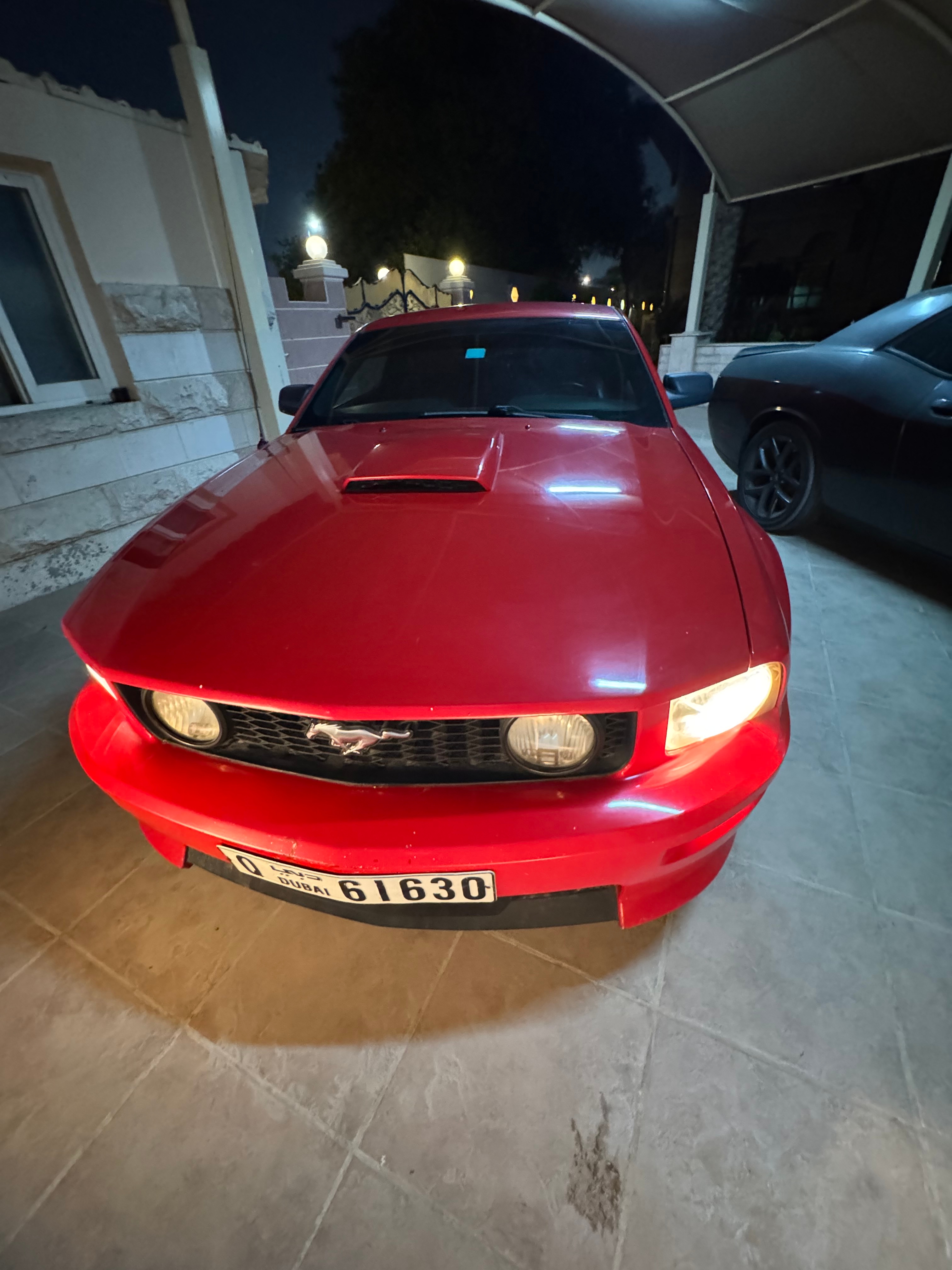 Rosso Ford Mustang GT Coupe V8 2007