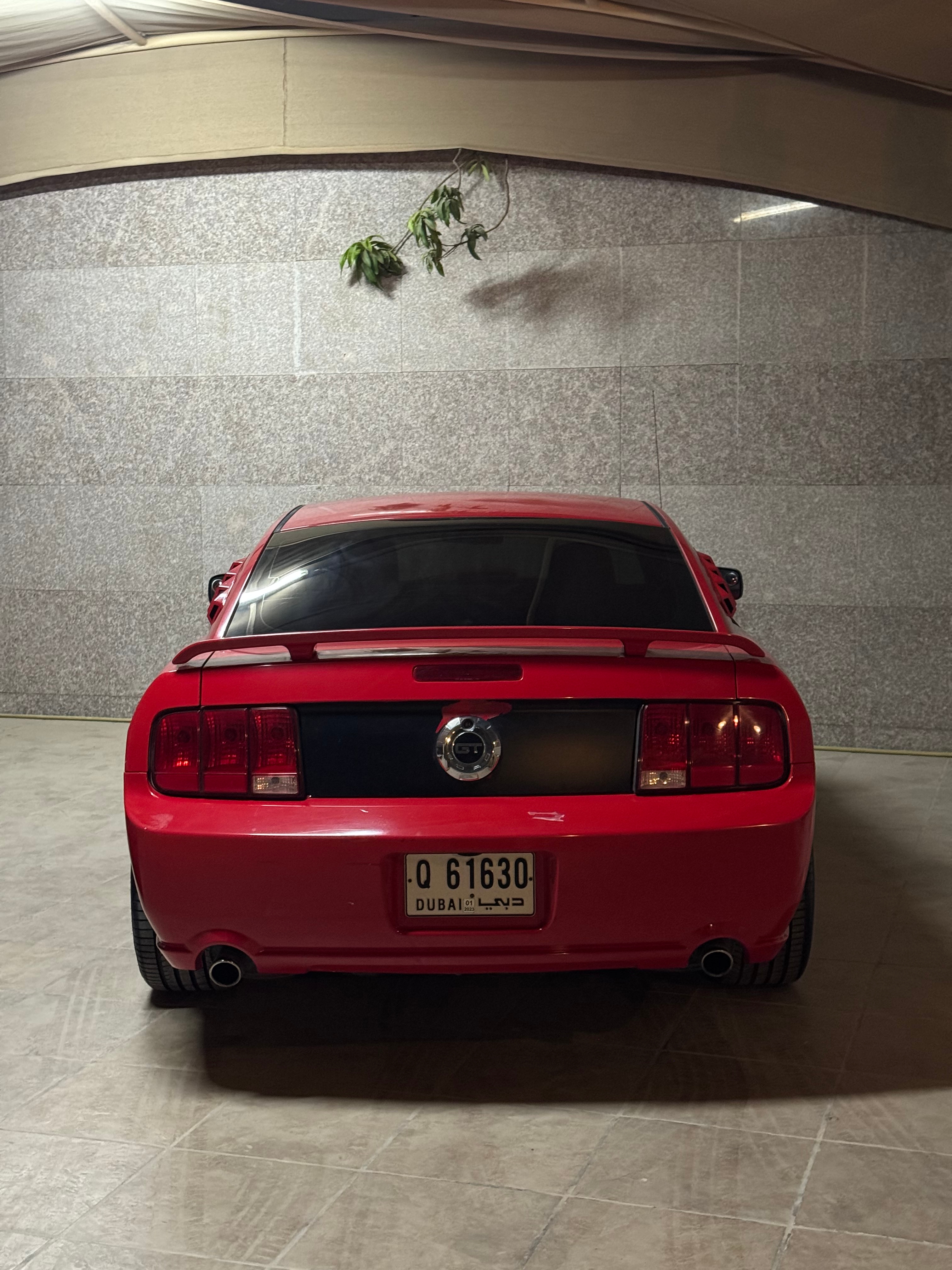 Rosso Ford Mustang GT Coupe V8 2007