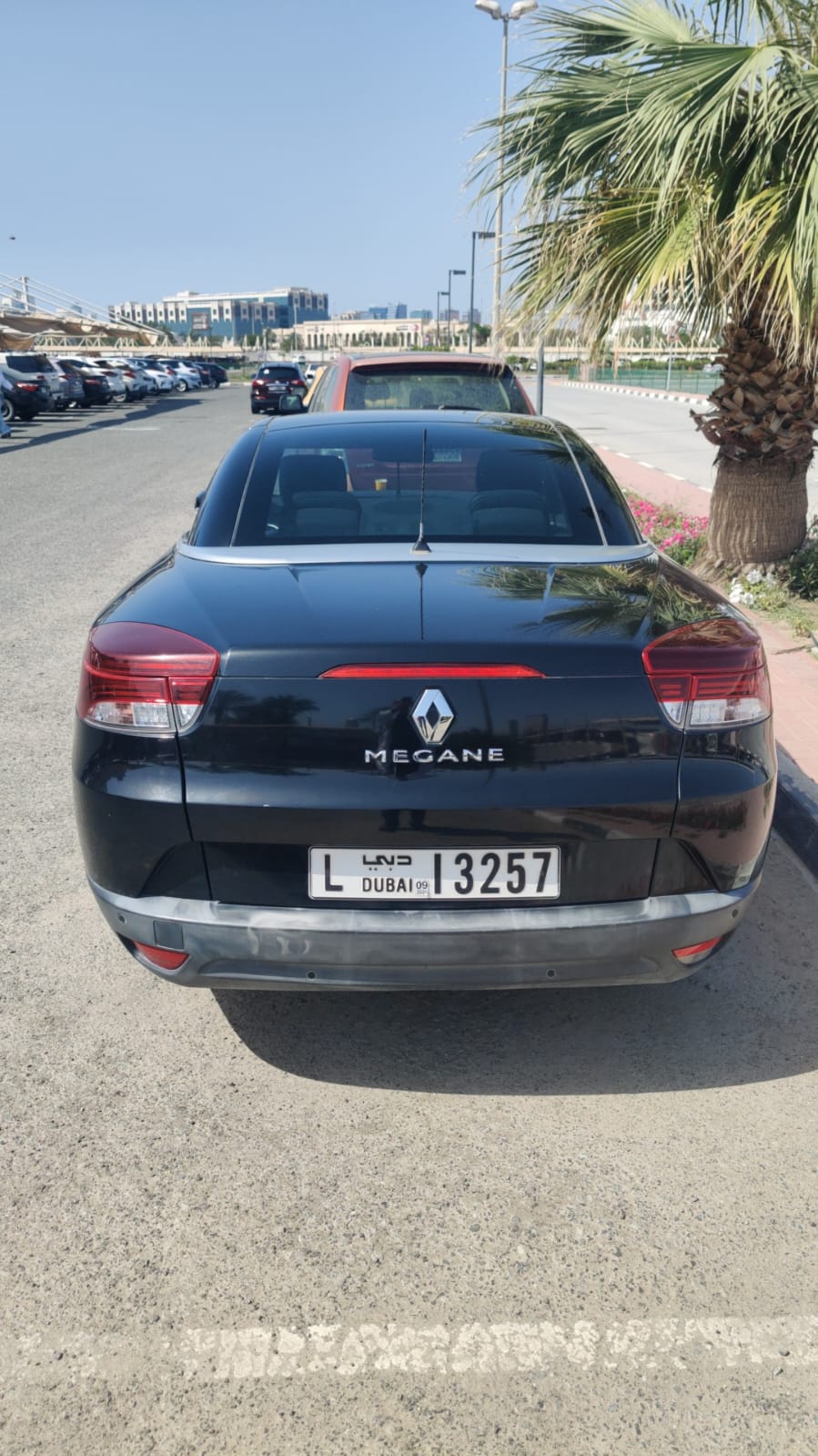 Black Renault Megane SE 2012