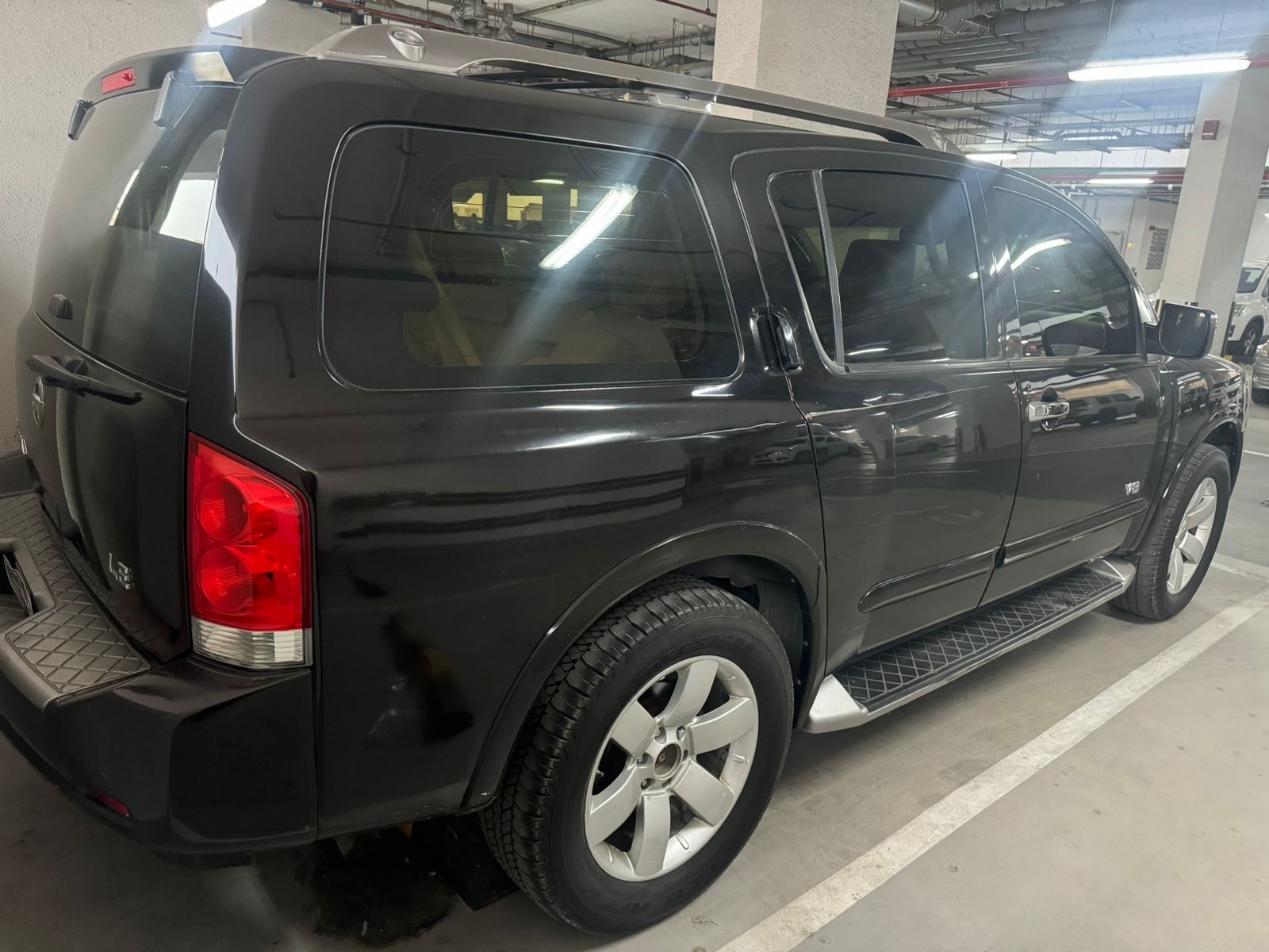 Black Nissan Armada LE 2008