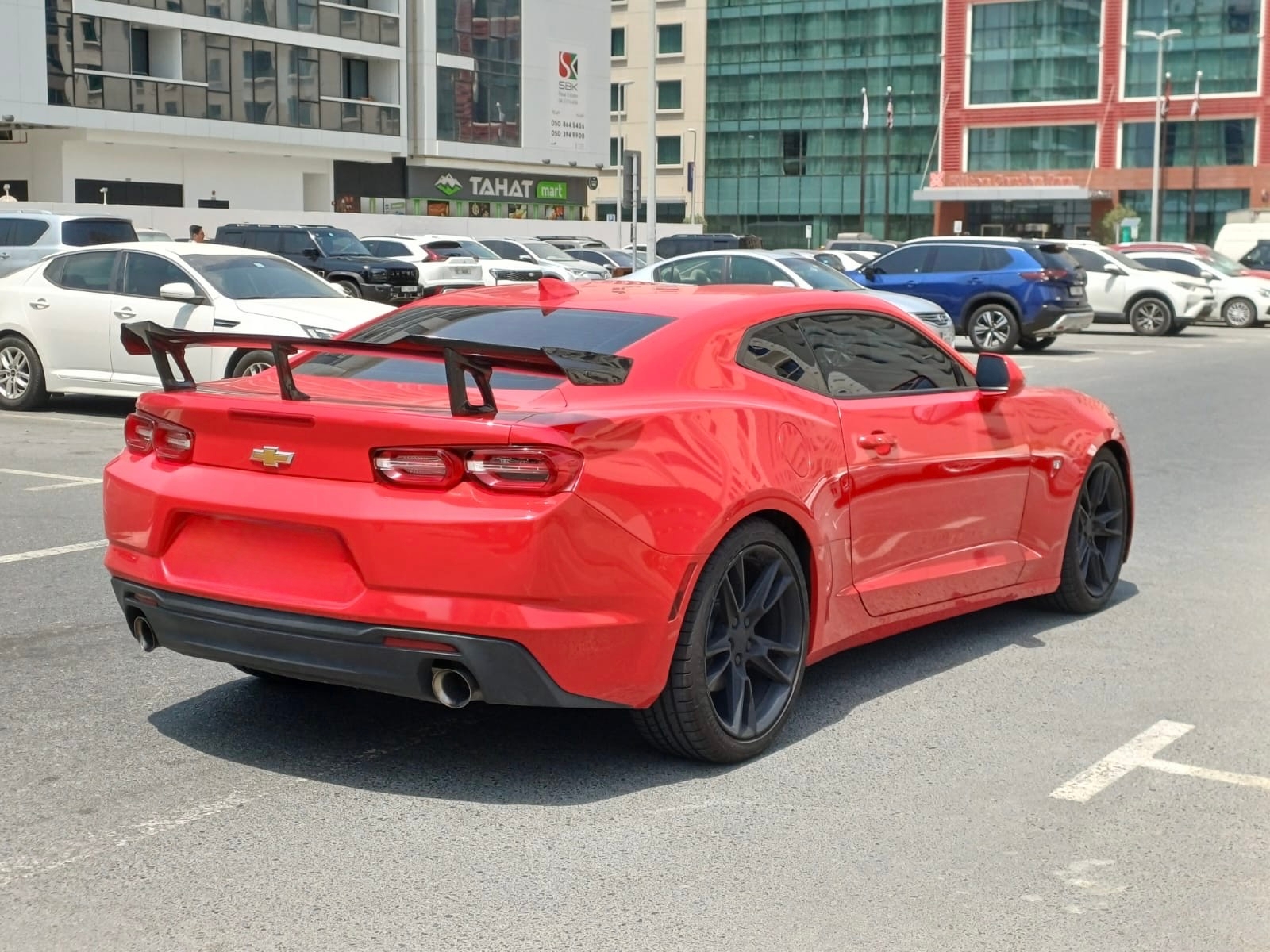 Red Chevrolet Camaro LT RS 2022