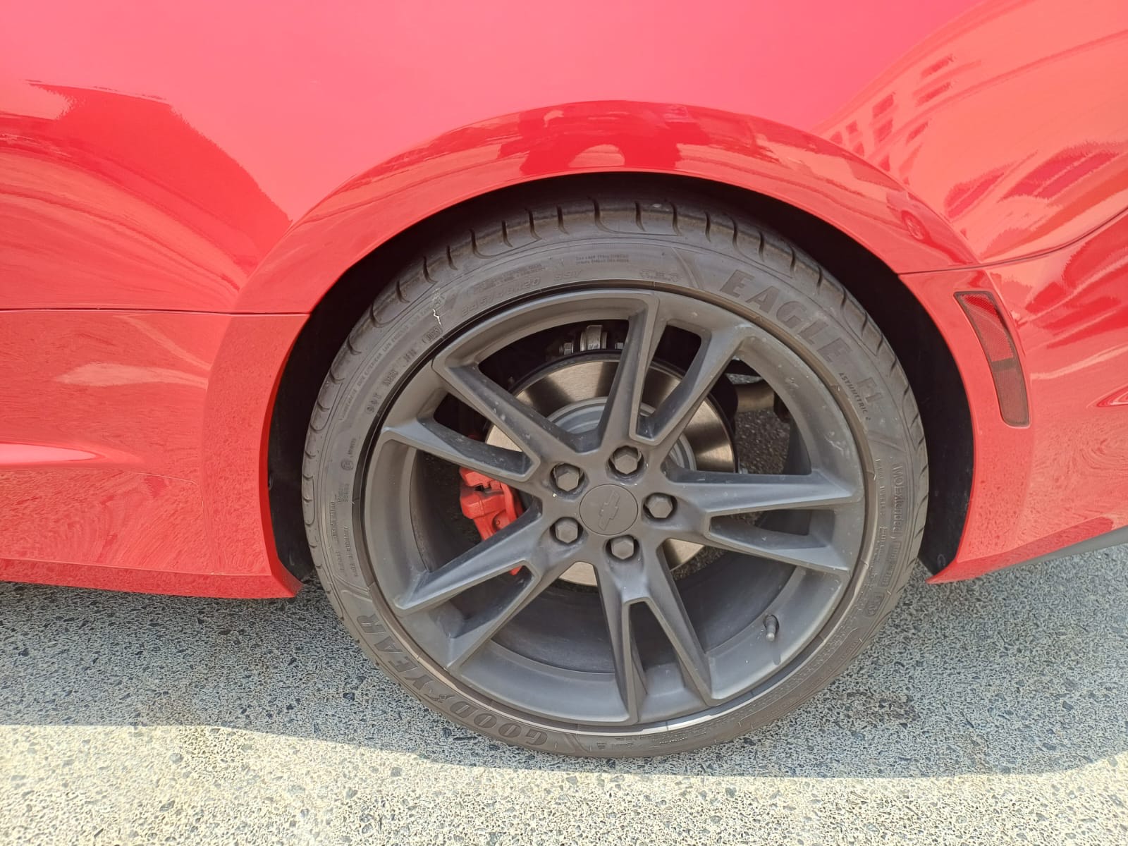 Red Chevrolet Camaro LT RS 2022