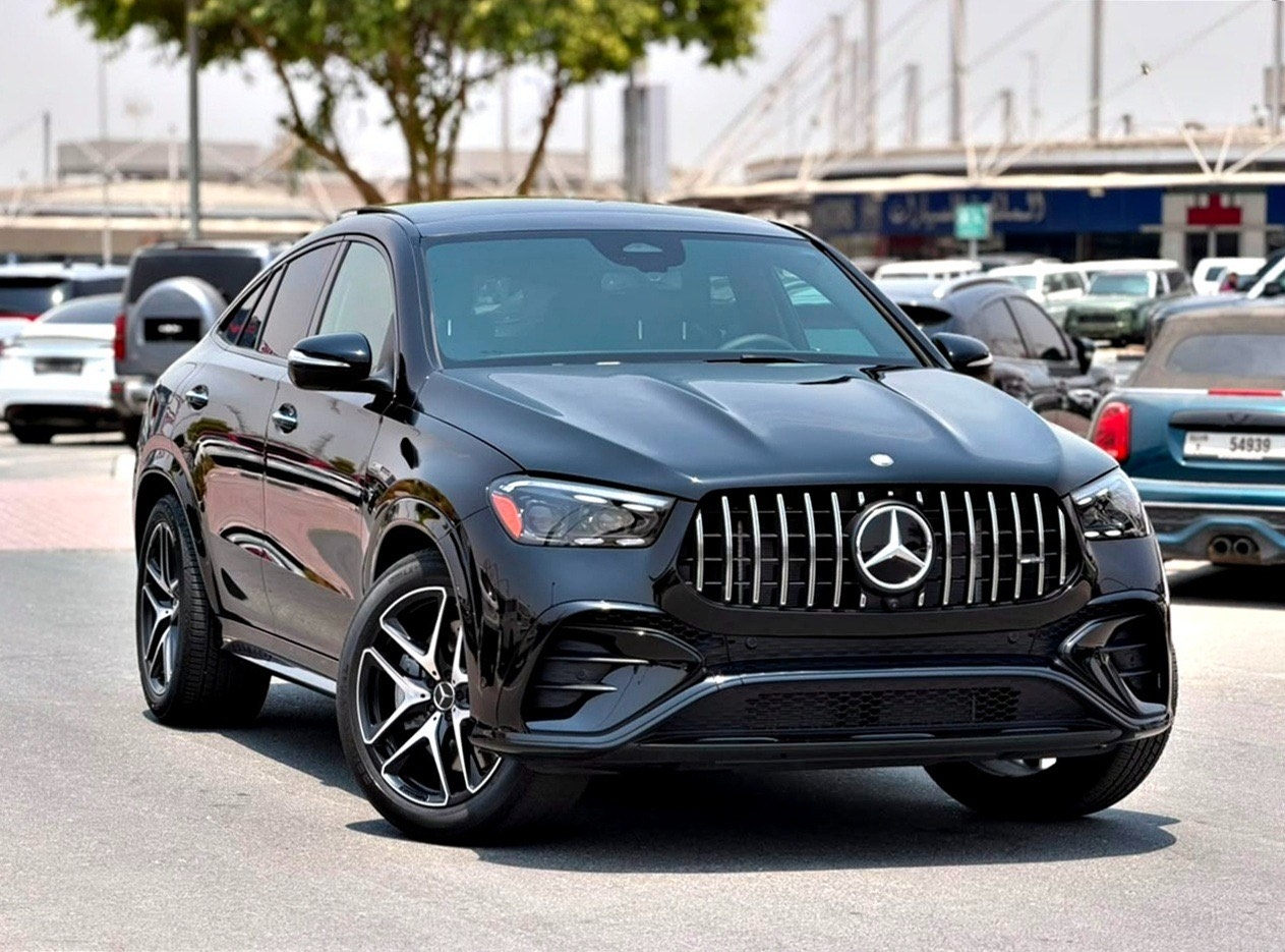 Black Mercedes Benz AMG GLE 53 Coupe 2026