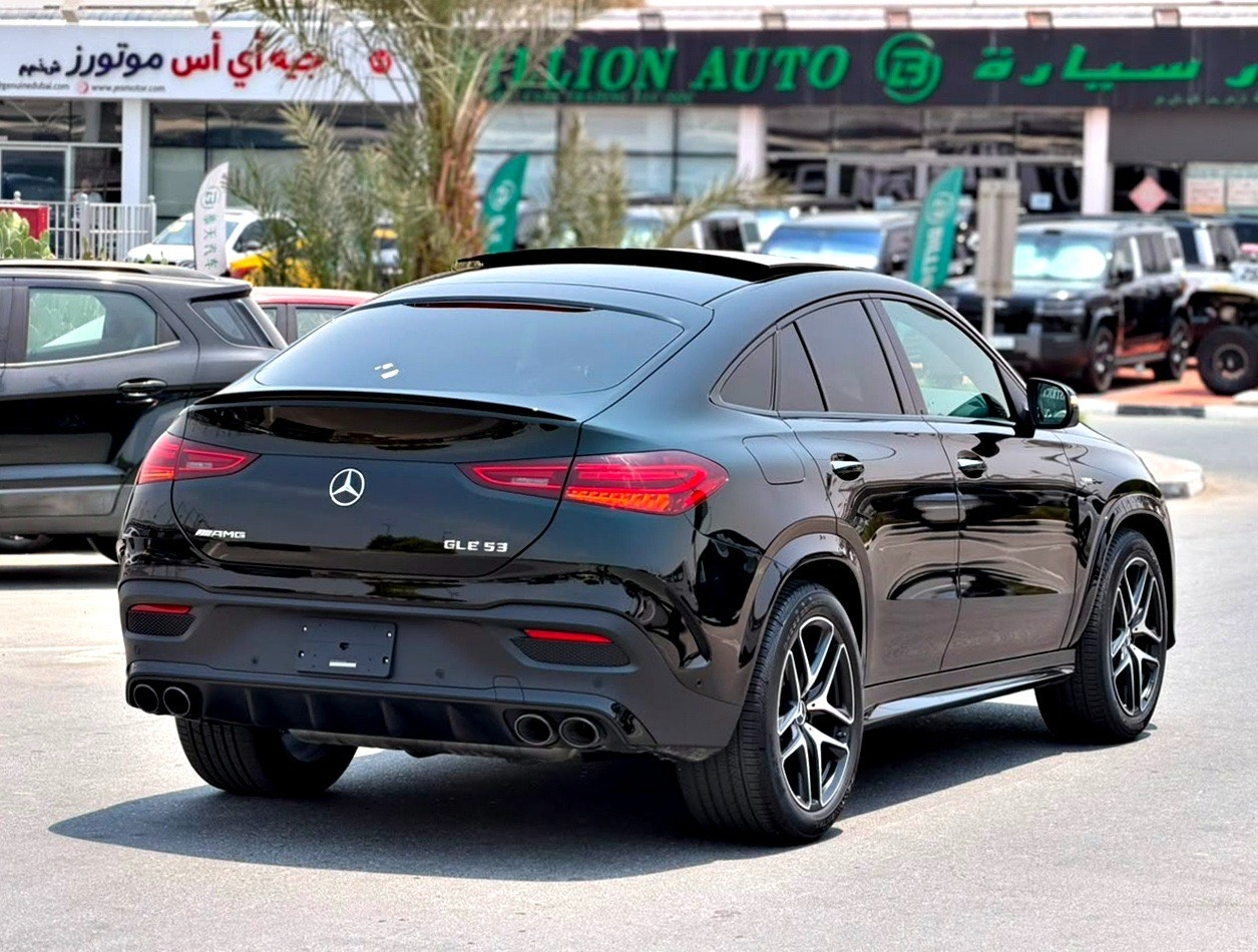 Black Mercedes Benz AMG GLE 53 Coupe 2026