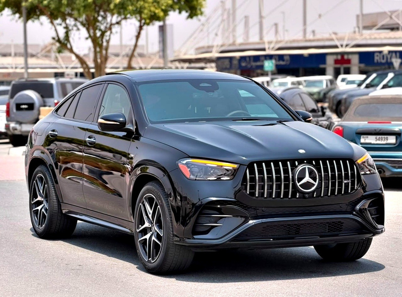 Black Mercedes Benz AMG GLE 53 Coupe 2026